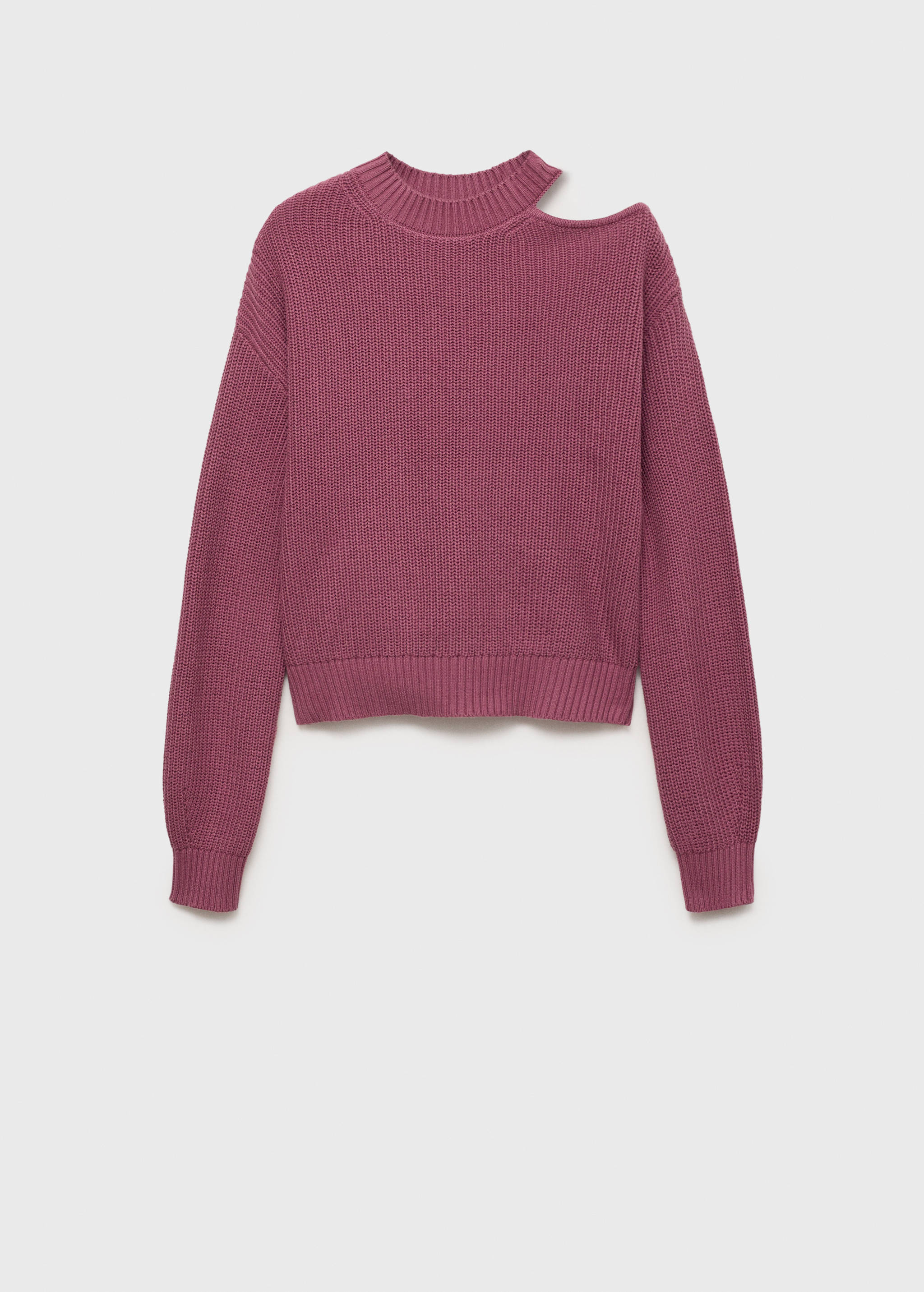 Jersey asimétrico abertura hombro - Artículo sin modelo