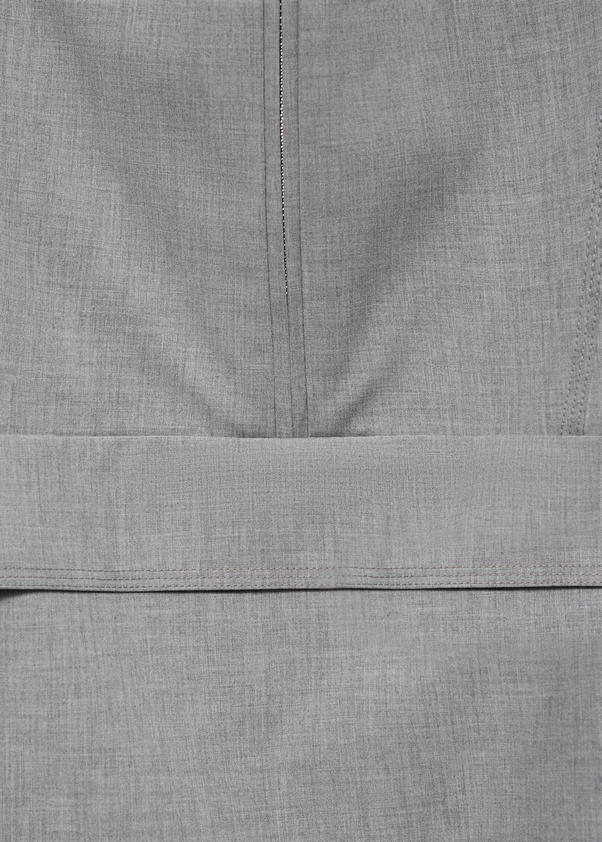 Parka oversize cremallera - Detalle del artículo 0