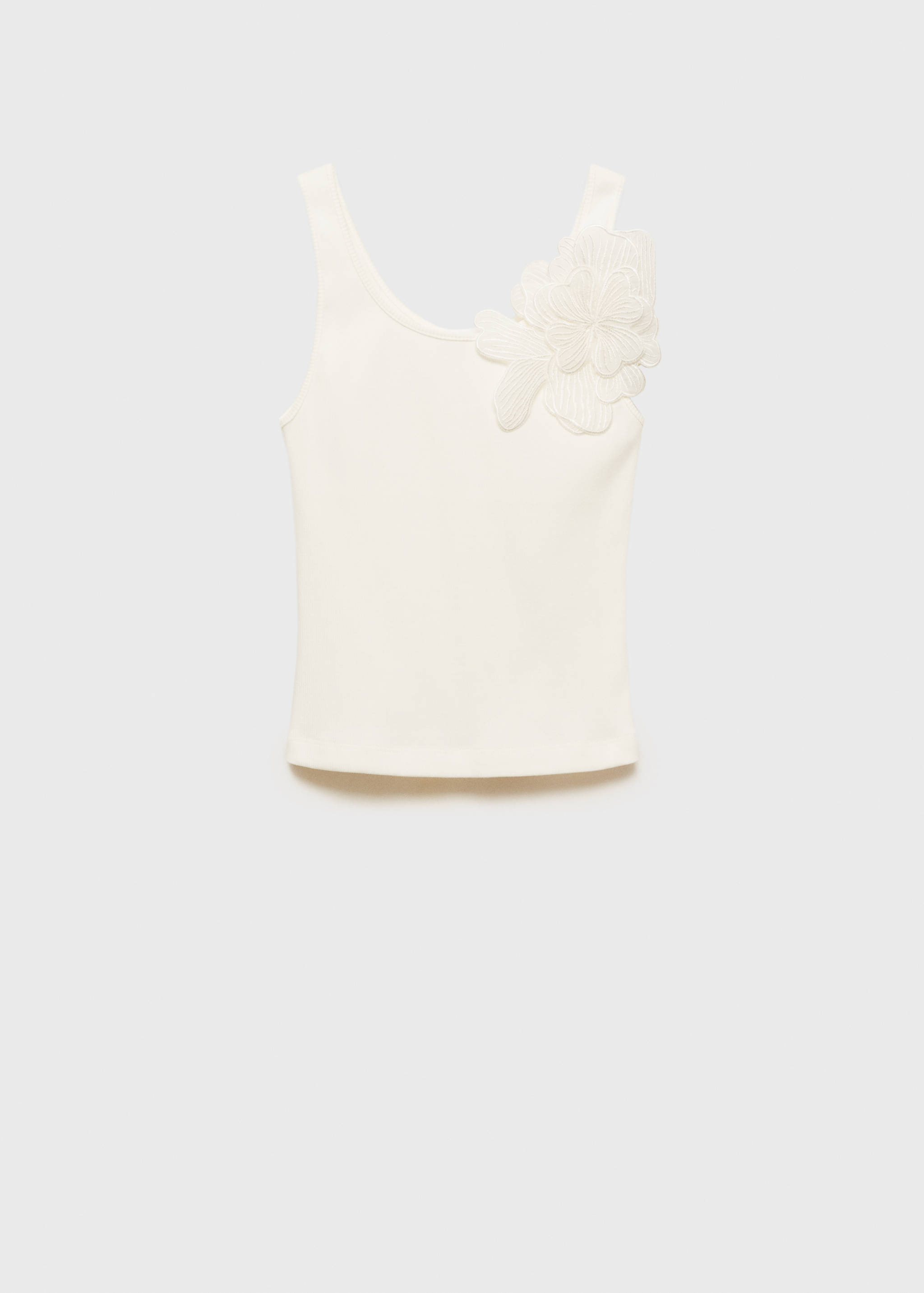 Top algodón flor - Artículo sin modelo