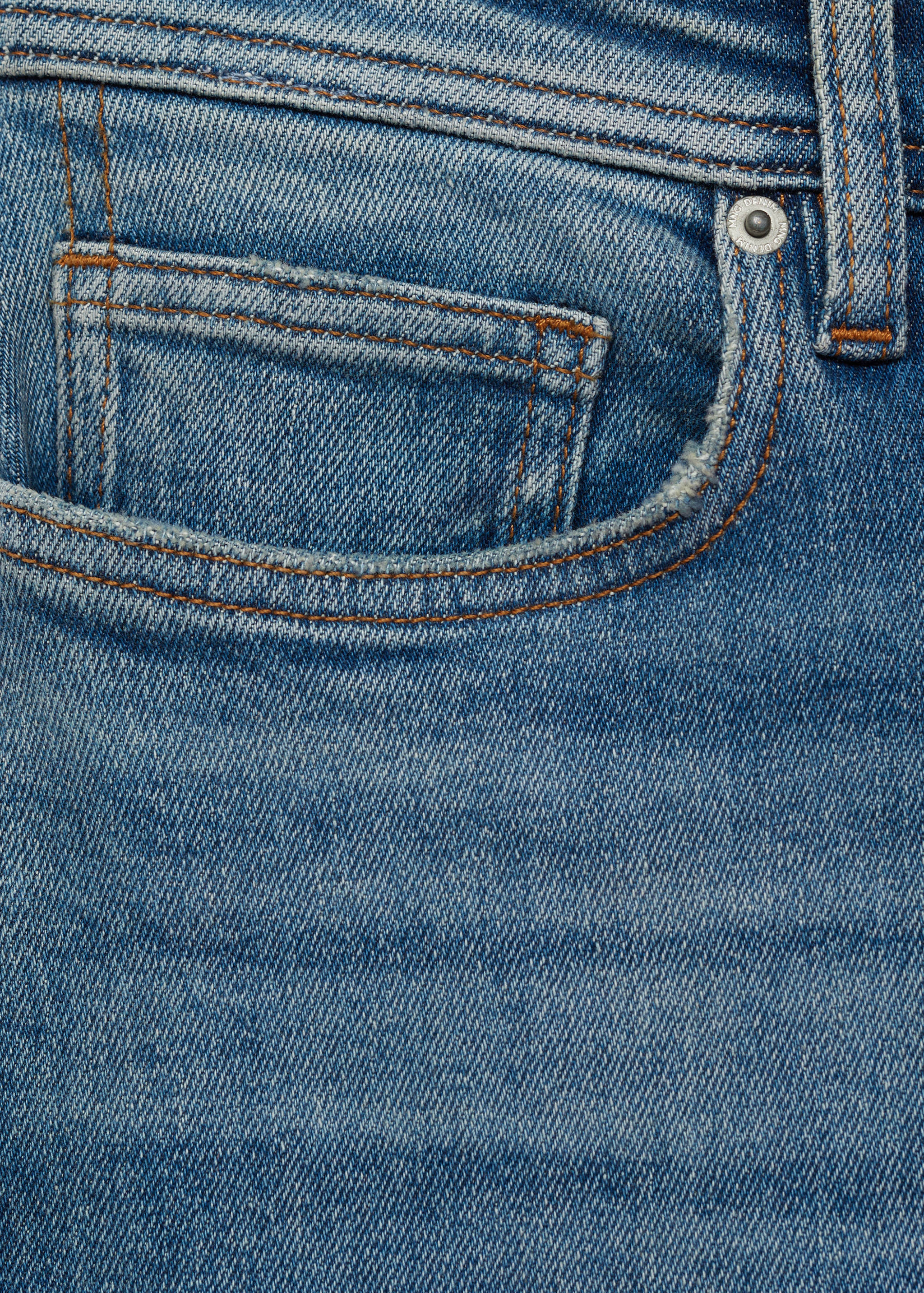 Jan slim-fit faded medium-wash Jeans - Details of the article 0