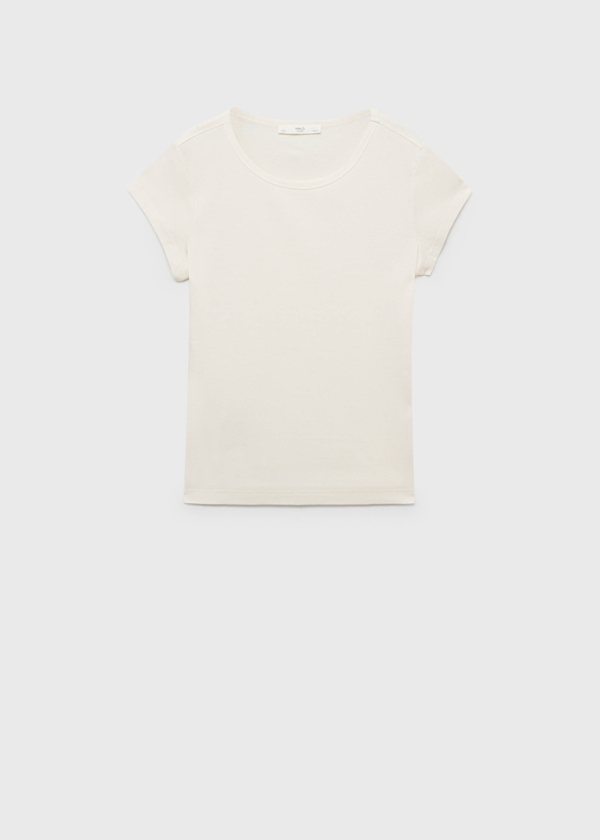 100% cotton short sleeve t-shirt - Article without model