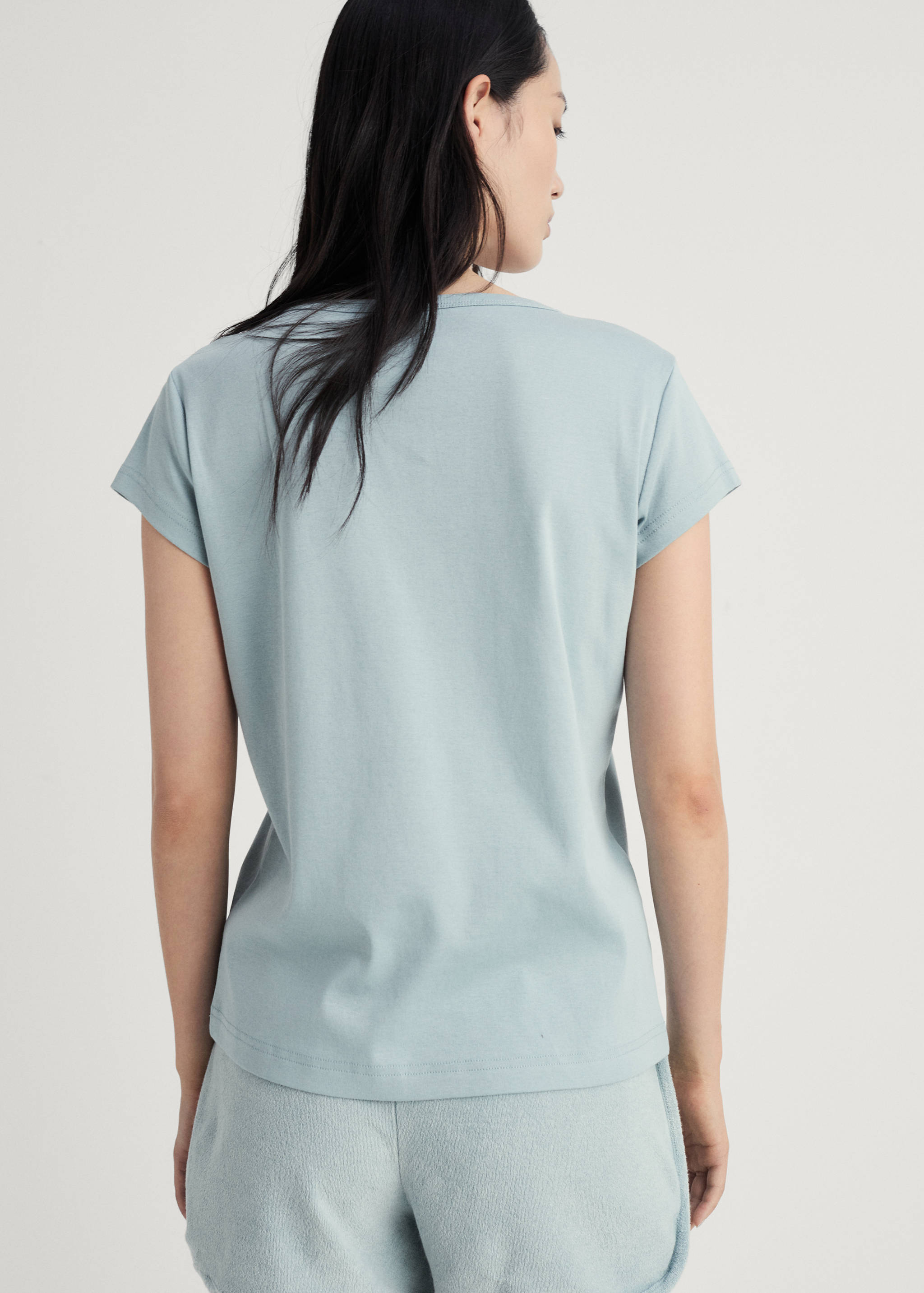 100% cotton short sleeve t-shirt - Reverse of the article