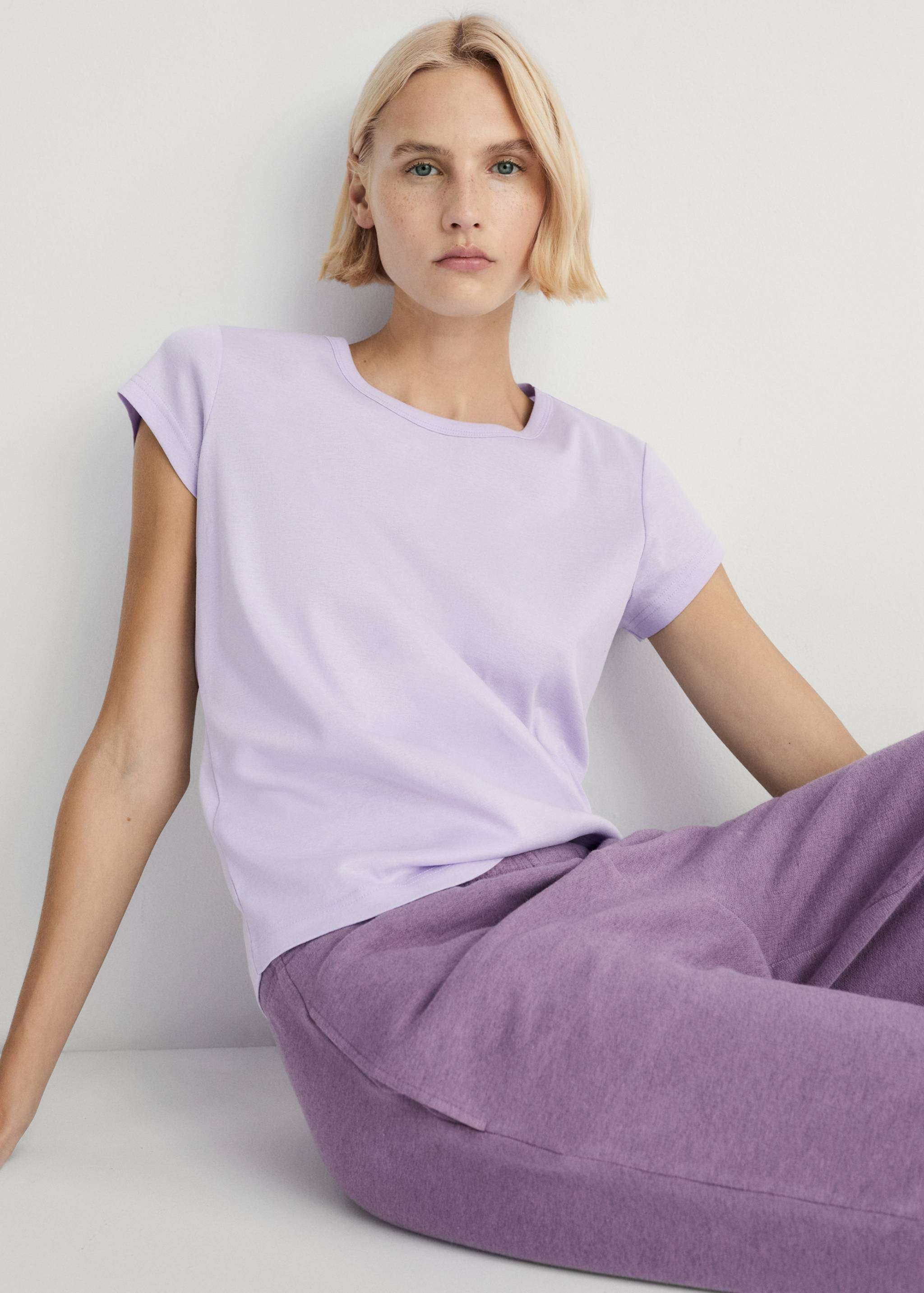 100% cotton short sleeve t-shirt - Details of the article 2