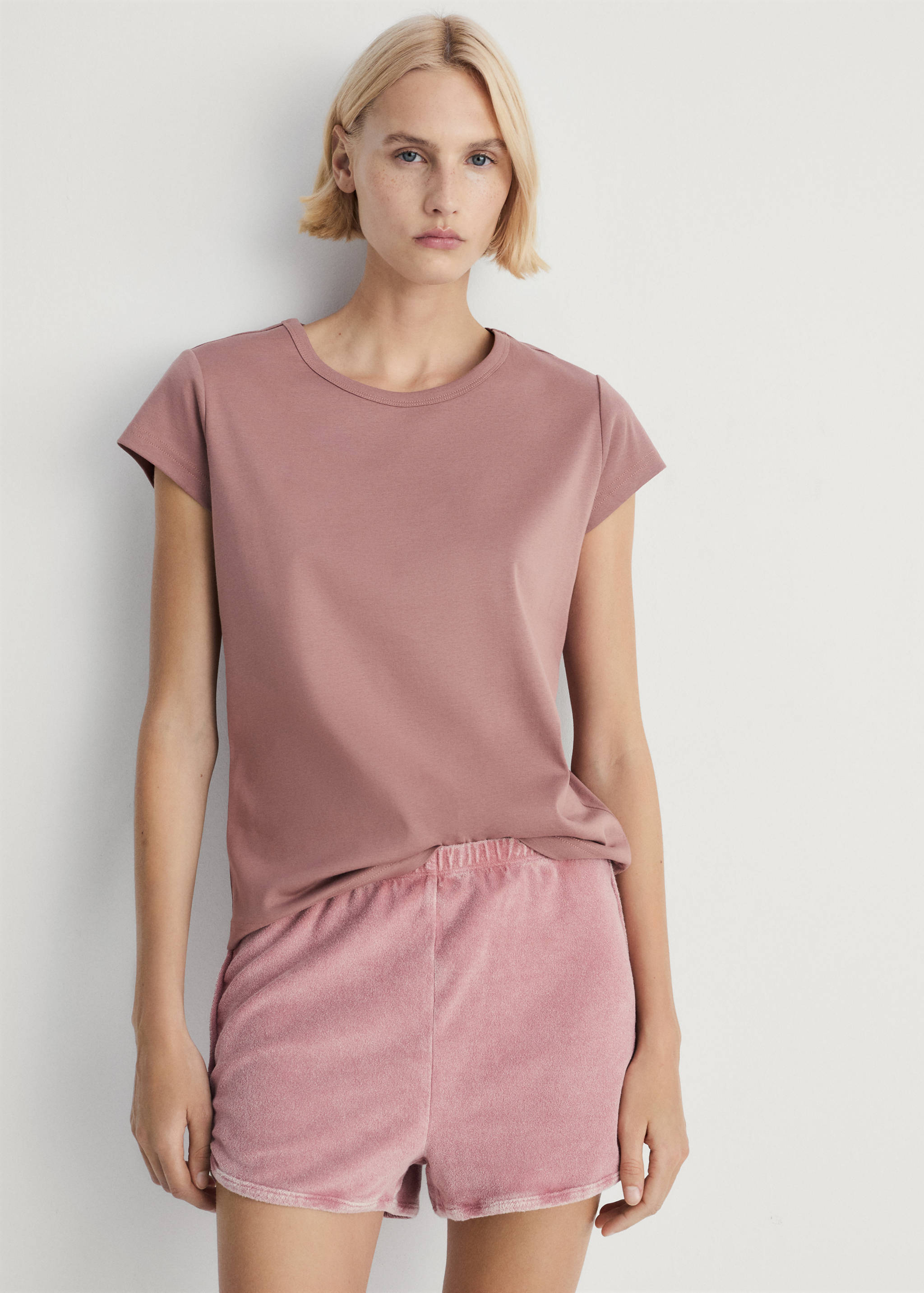 100% cotton short sleeve t-shirt - Medium plane