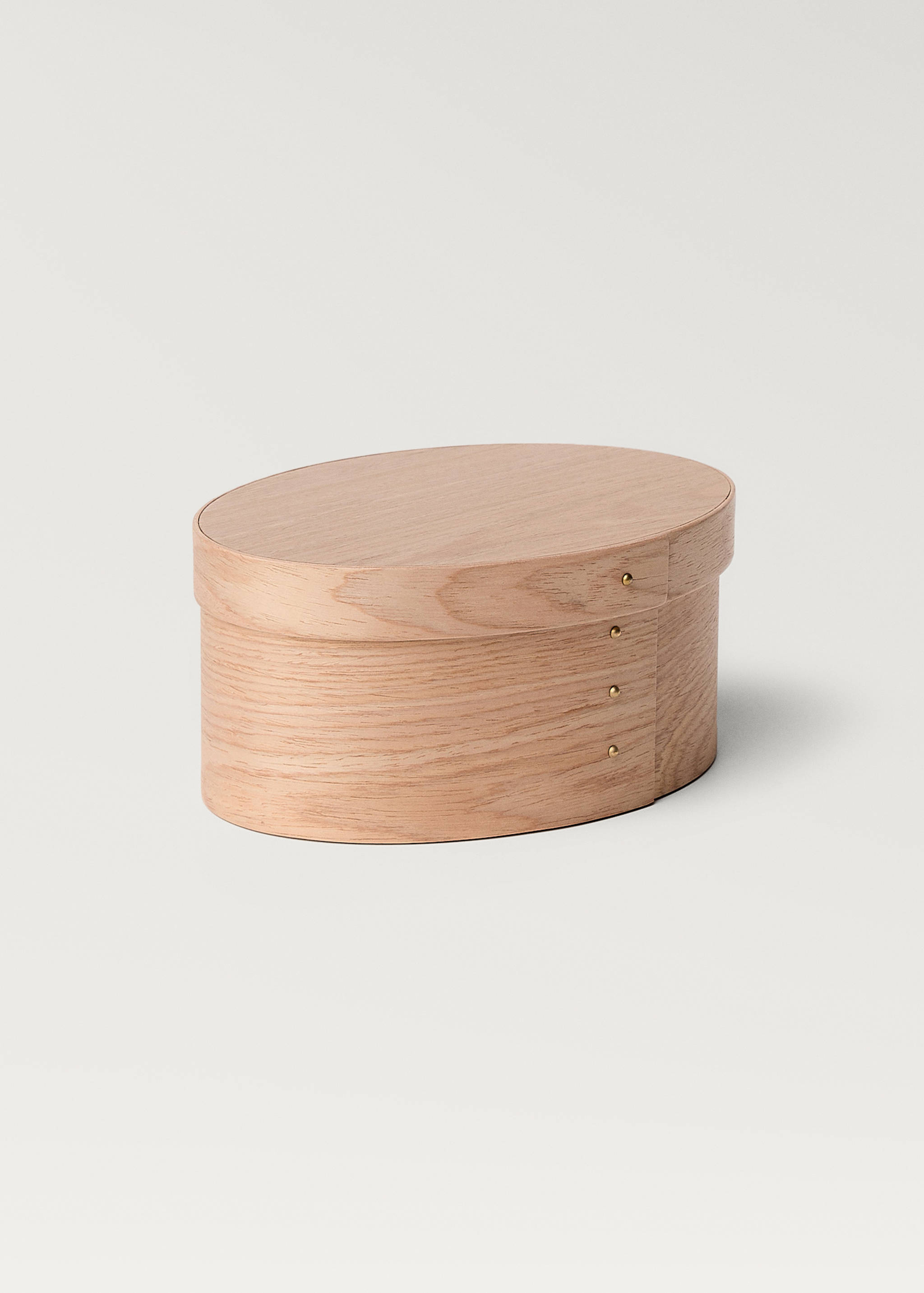 Caja madera ovalada pequeña - Detalle del artículo 1