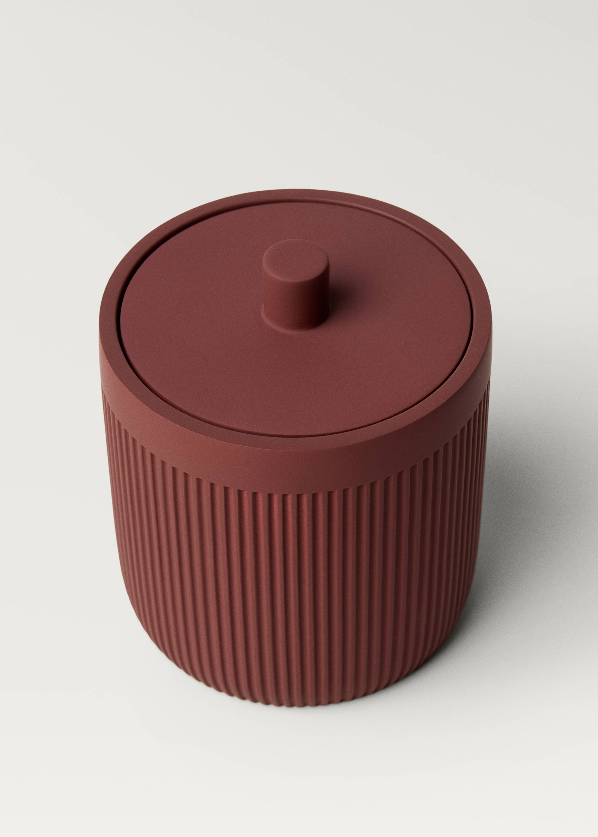 Pote de casa de banho com tampa de resina - Pormenor do artigo 2