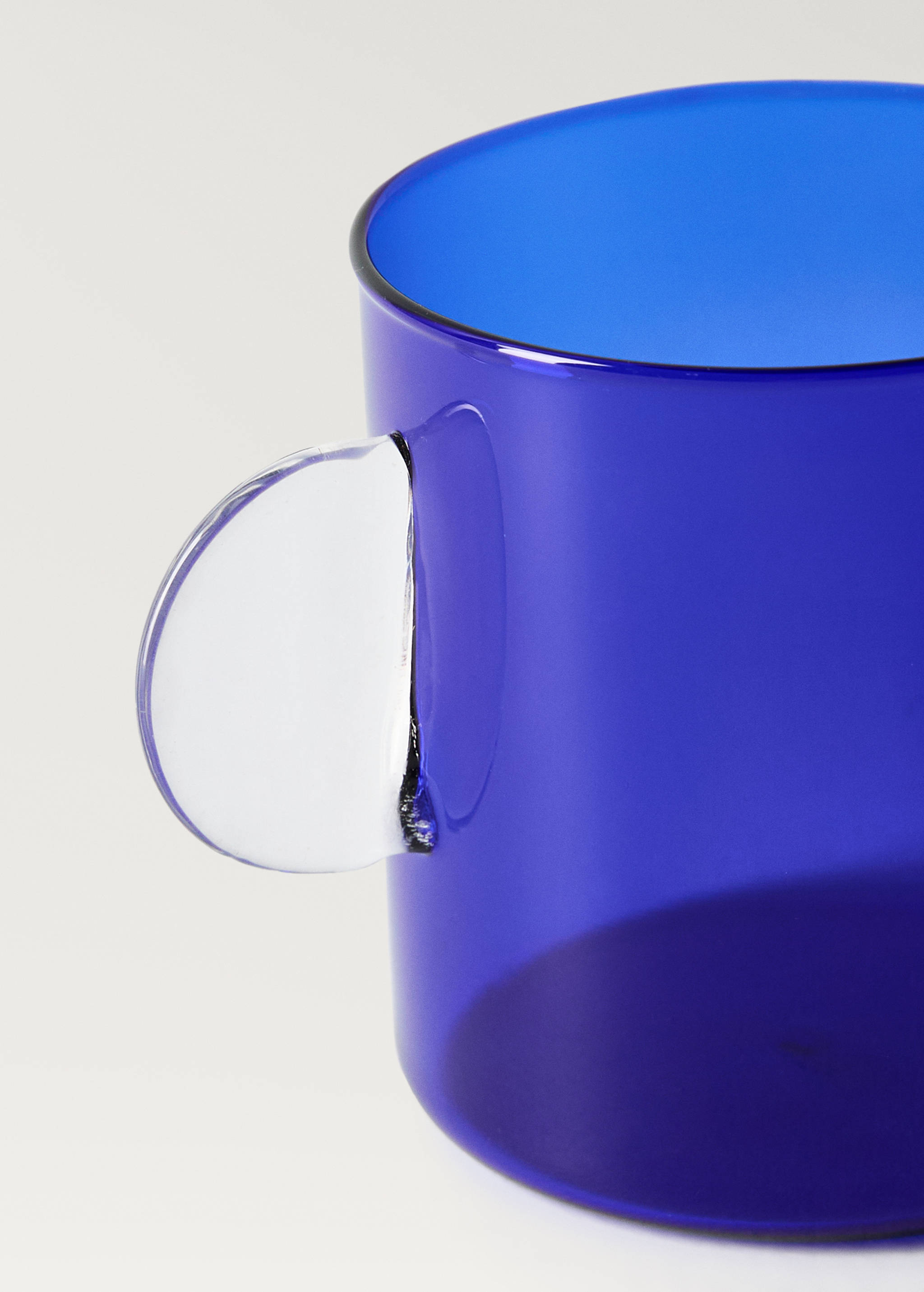 Tvåfärgad cappuccinokopp i borosilikat - Detaljer om artikeln 1