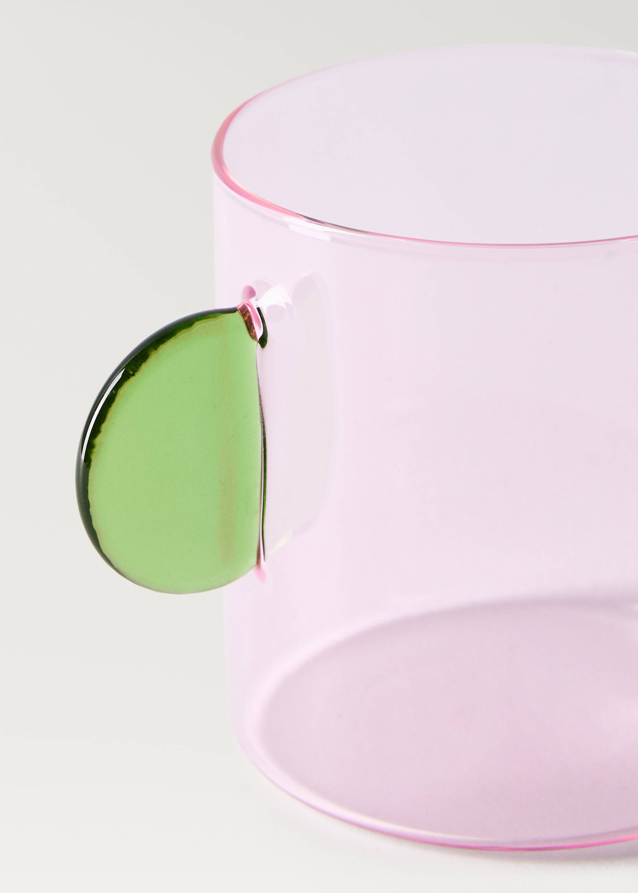 Tvåfärgad cappuccinokopp i borosilikat - Detaljer om artikeln 1