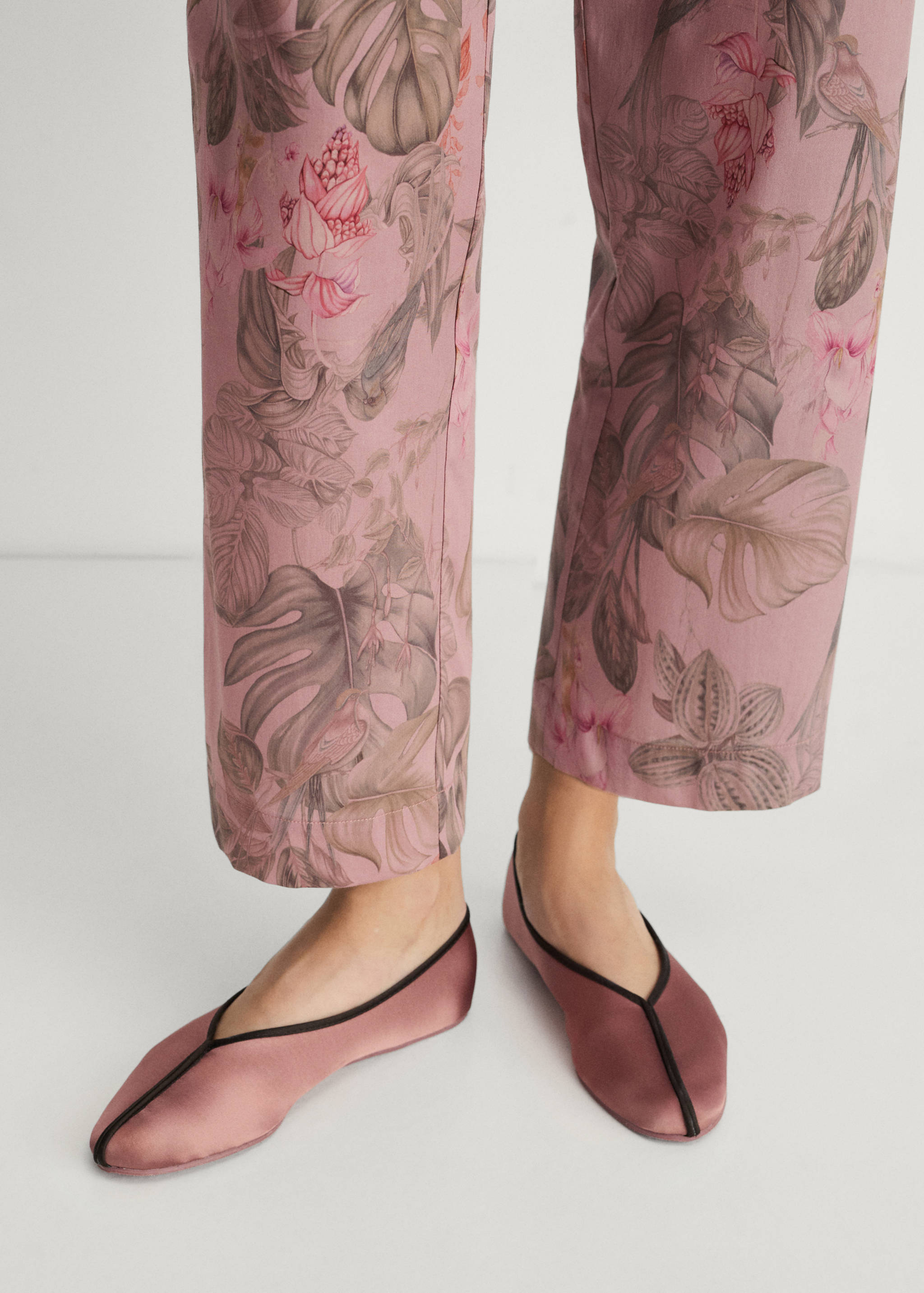 Pantalon de pyjama imprimé tropical - Détail de l'article 6
