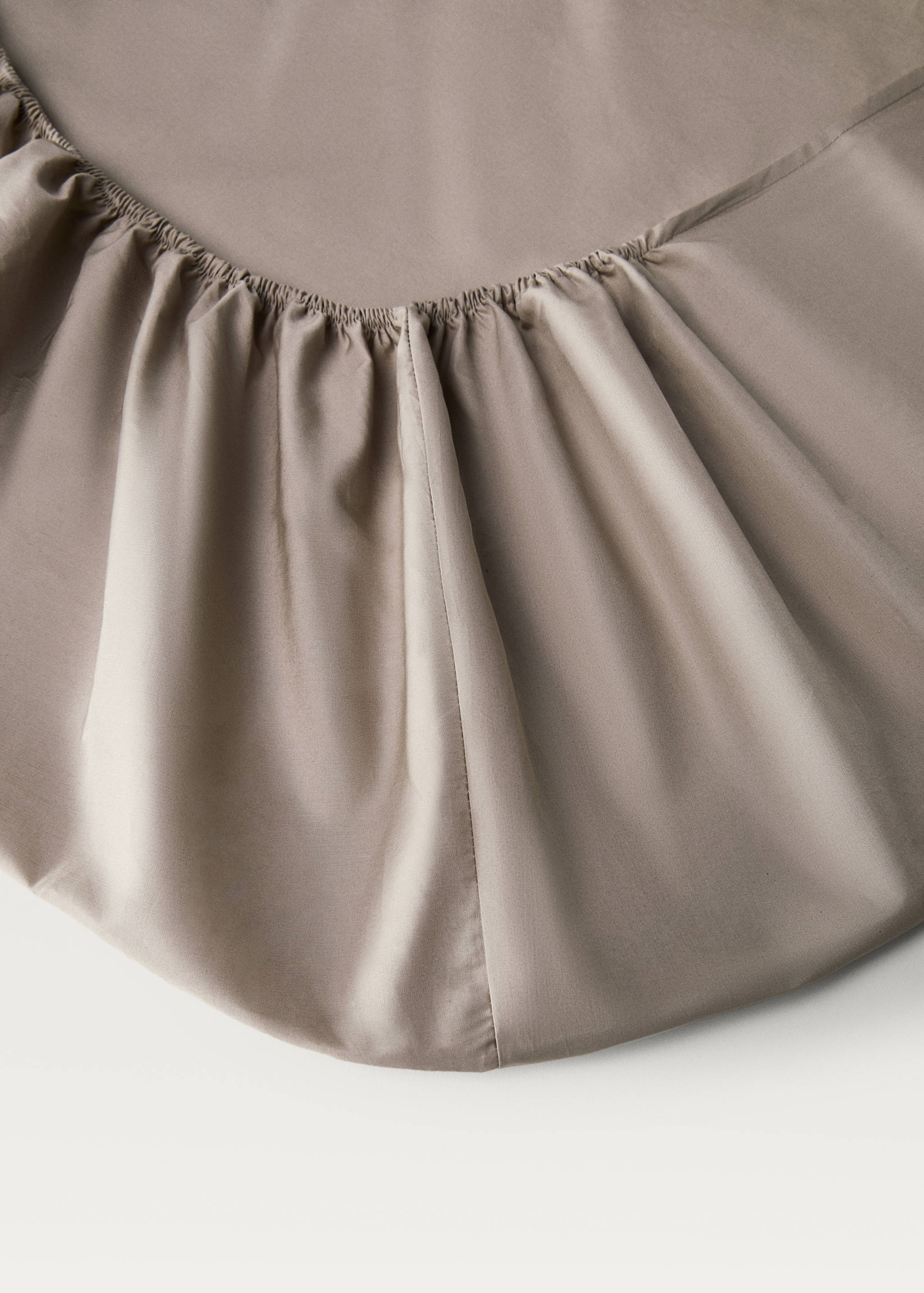 500-thread percale cotton fitted sheet King bed - Details of the article 2