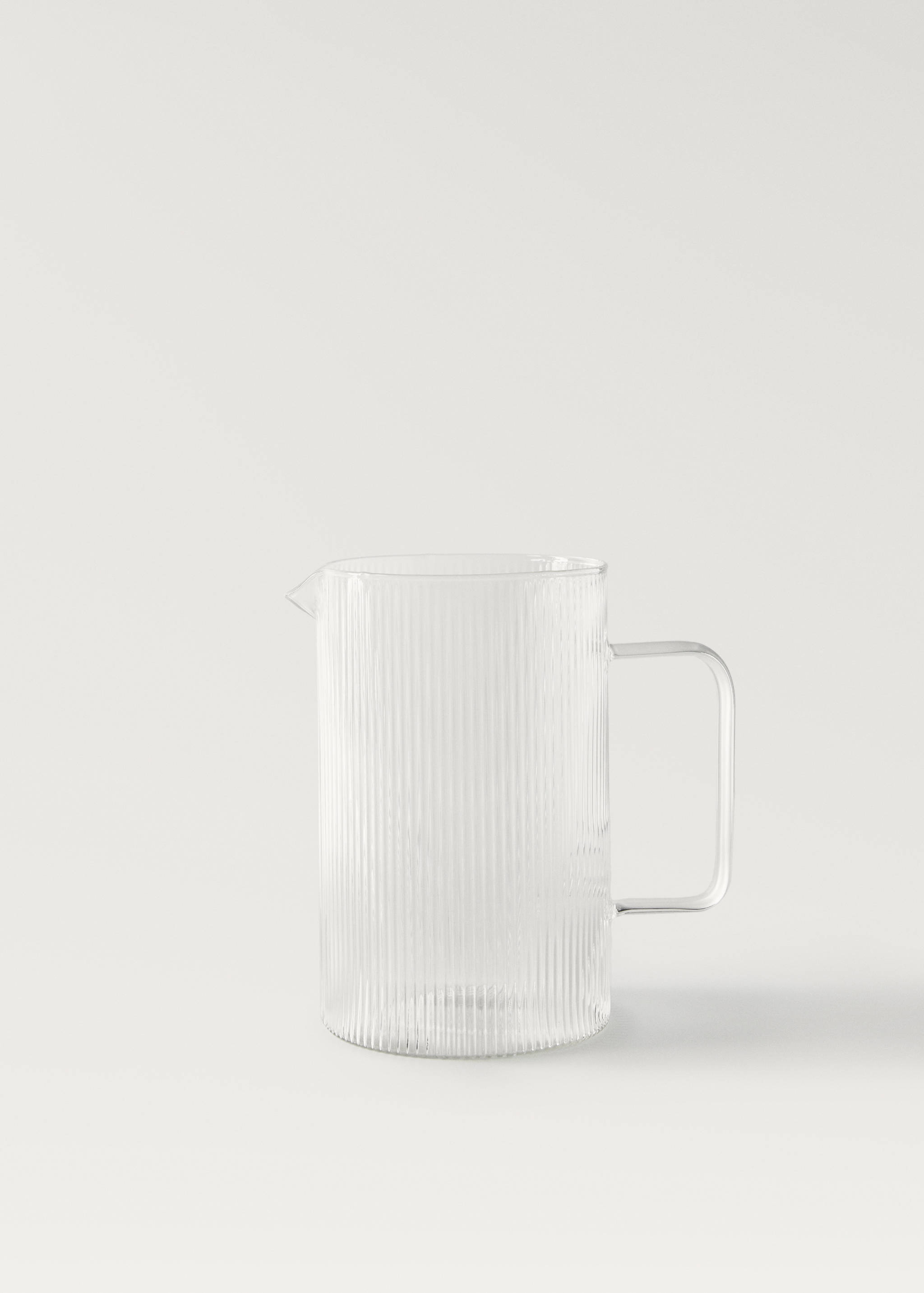 Jarro de borossilicato com pormenor de linhas - Artigo sem modelo