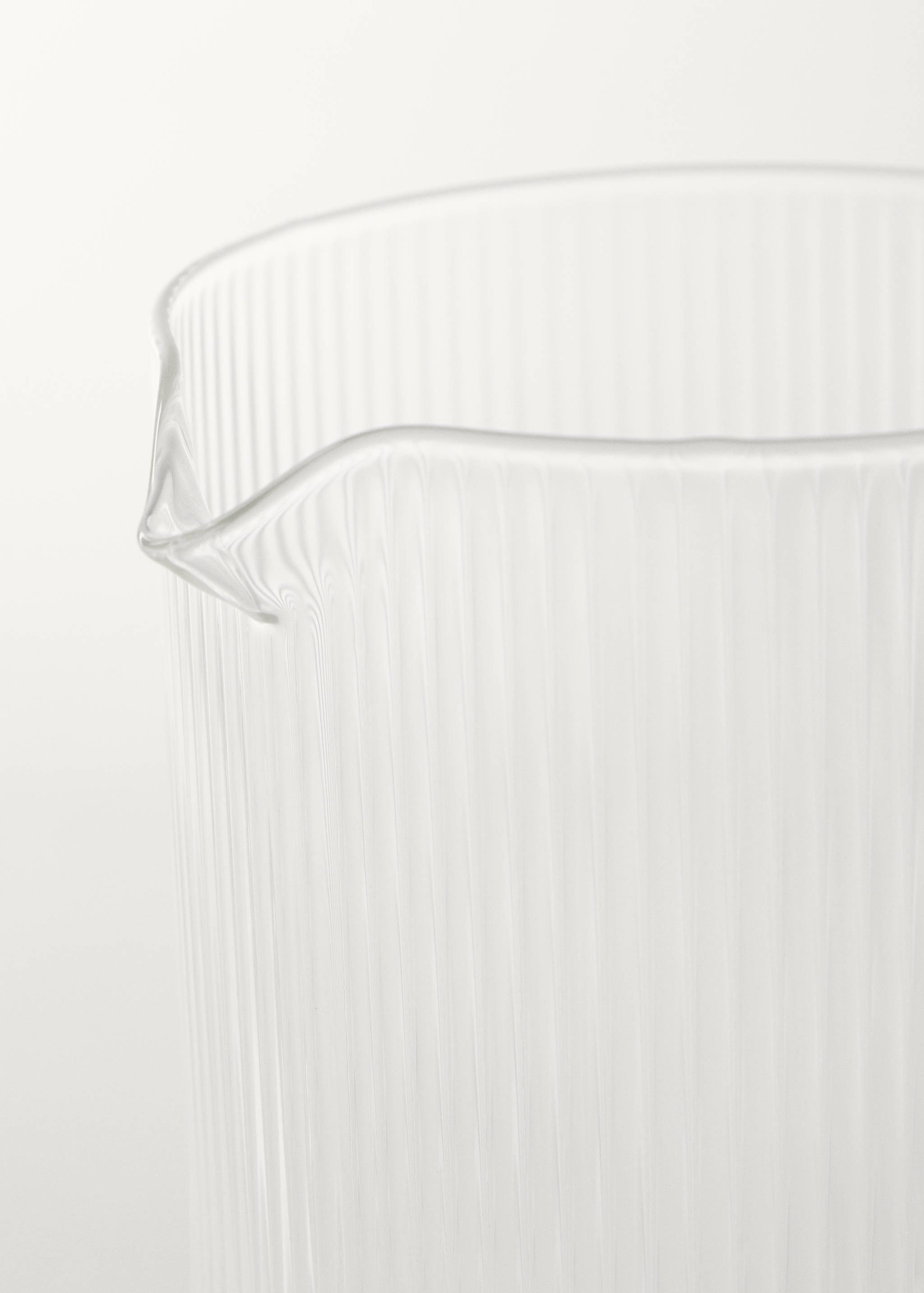 Jarro de borossilicato com pormenor de linhas - Pormenor do artigo 1