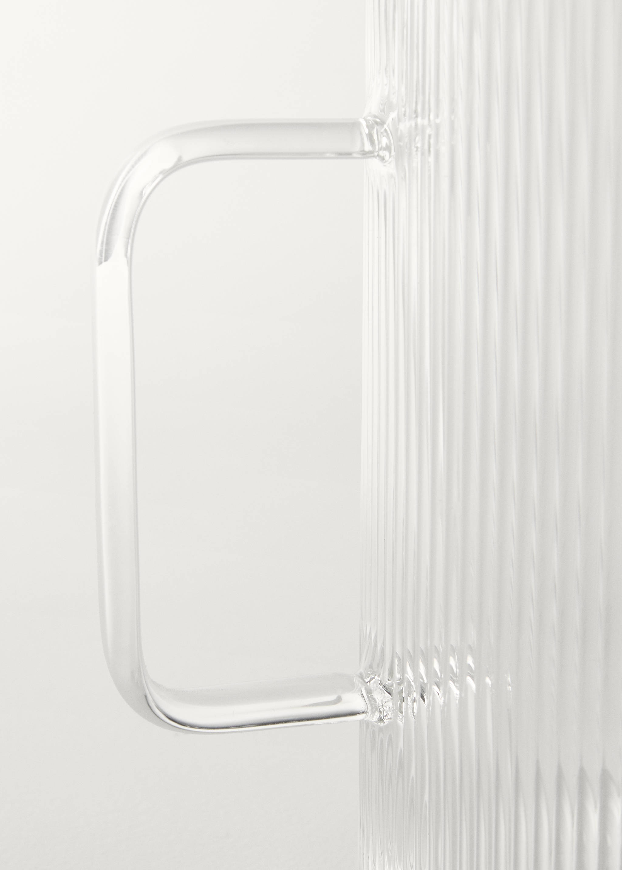 Jarro de borossilicato com pormenor de linhas - Pormenor do artigo 2