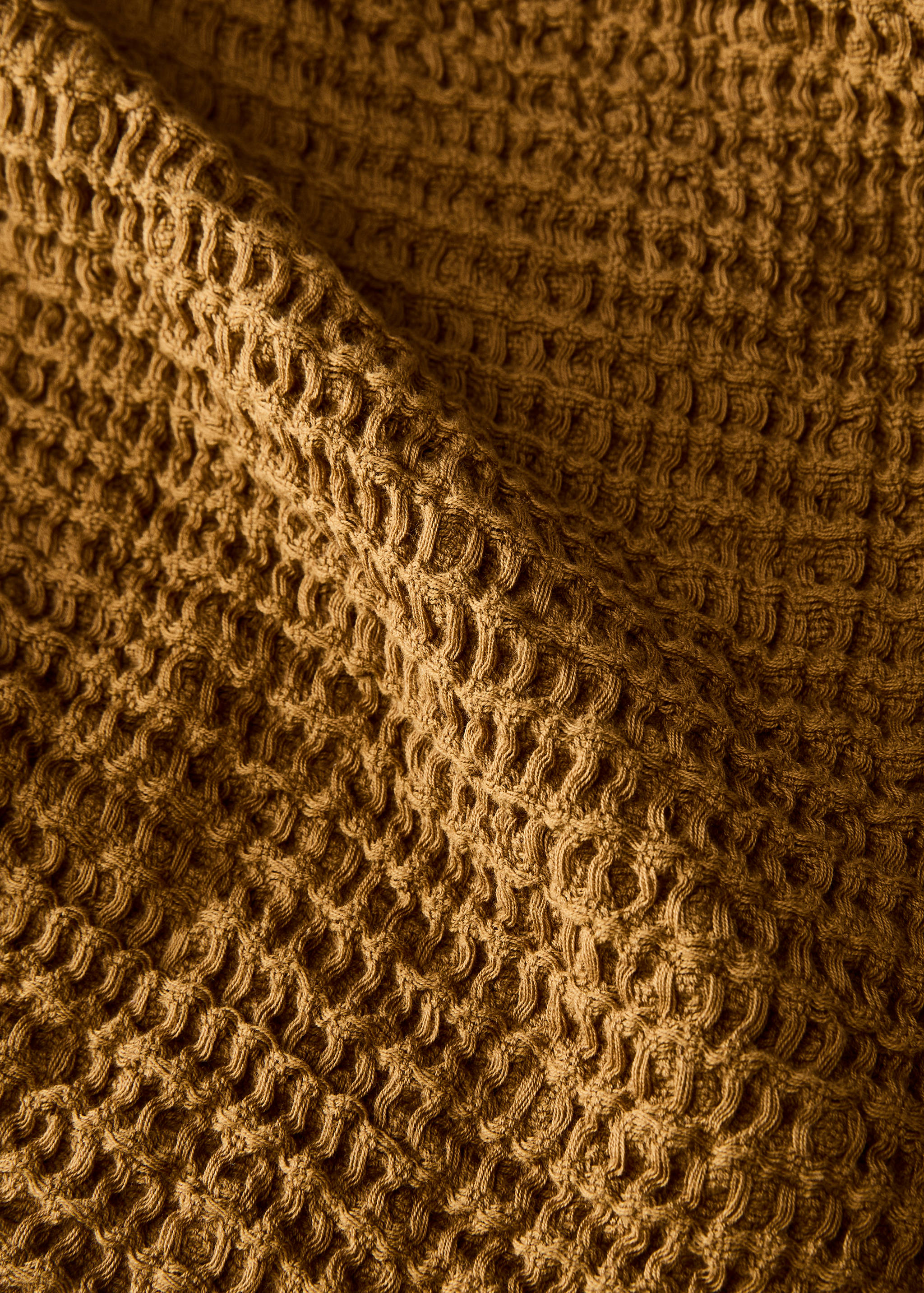 Cotton waffle blanket - Details of the article 2