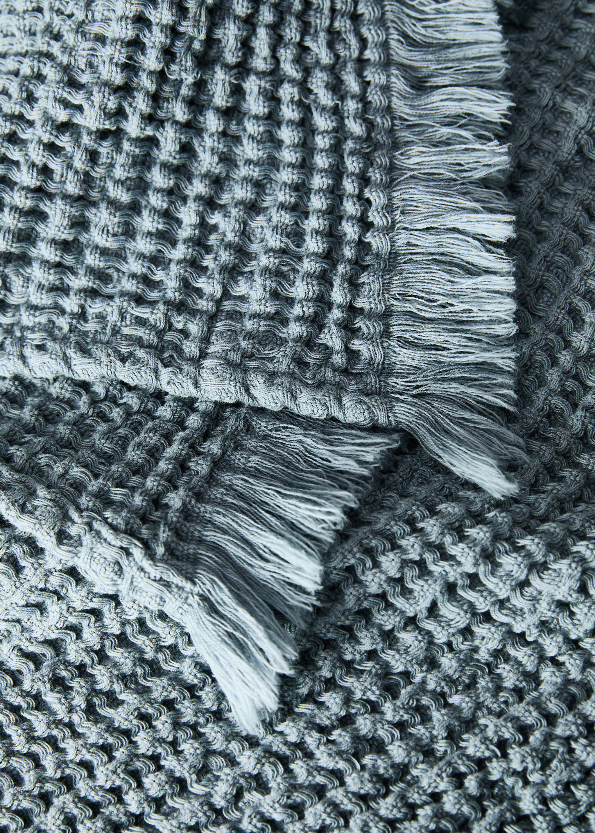 Cotton waffle blanket - Details of the article 1