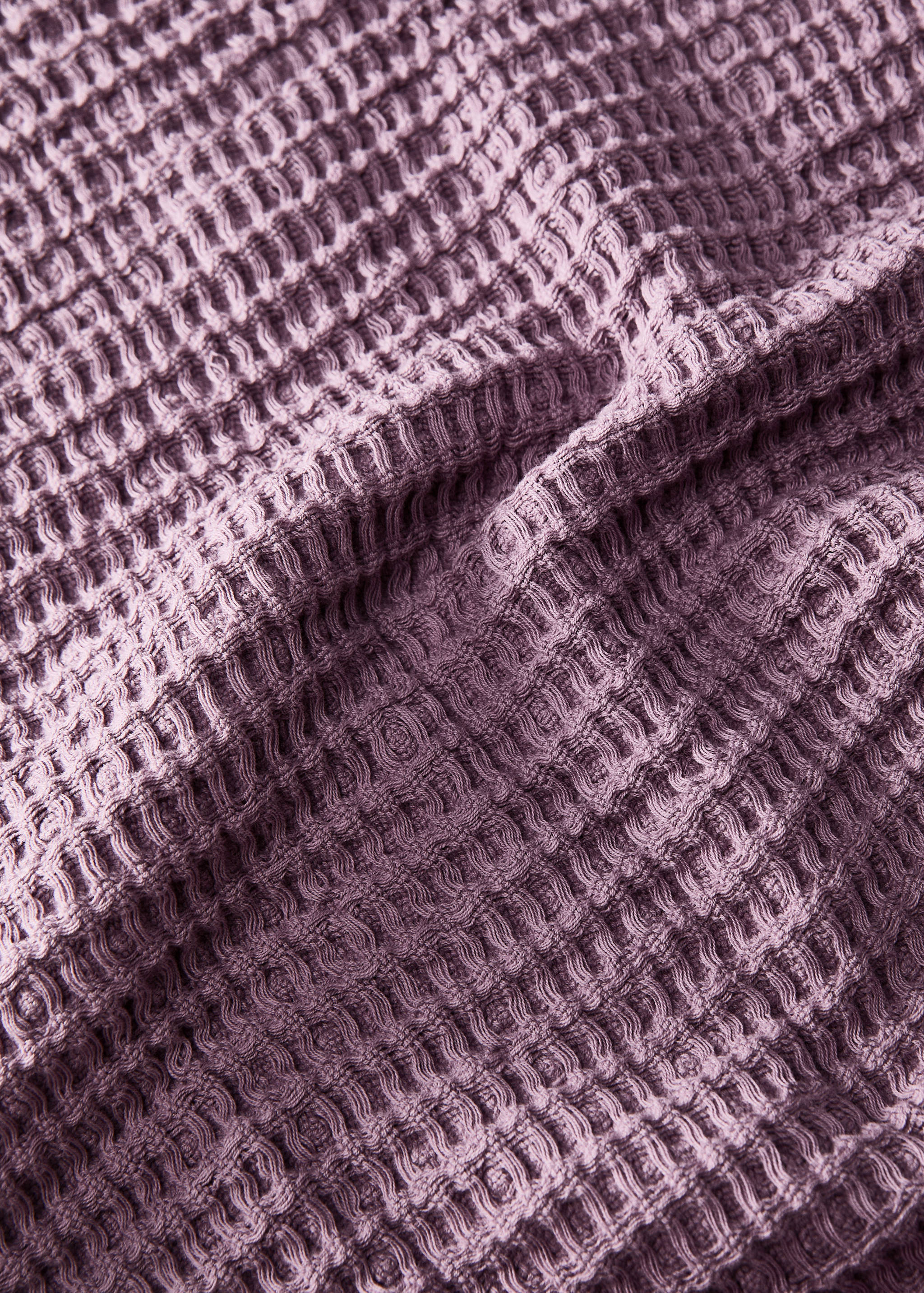 Decke aus Baumwoll-Waffelpiqué - Detail des Artikels 2