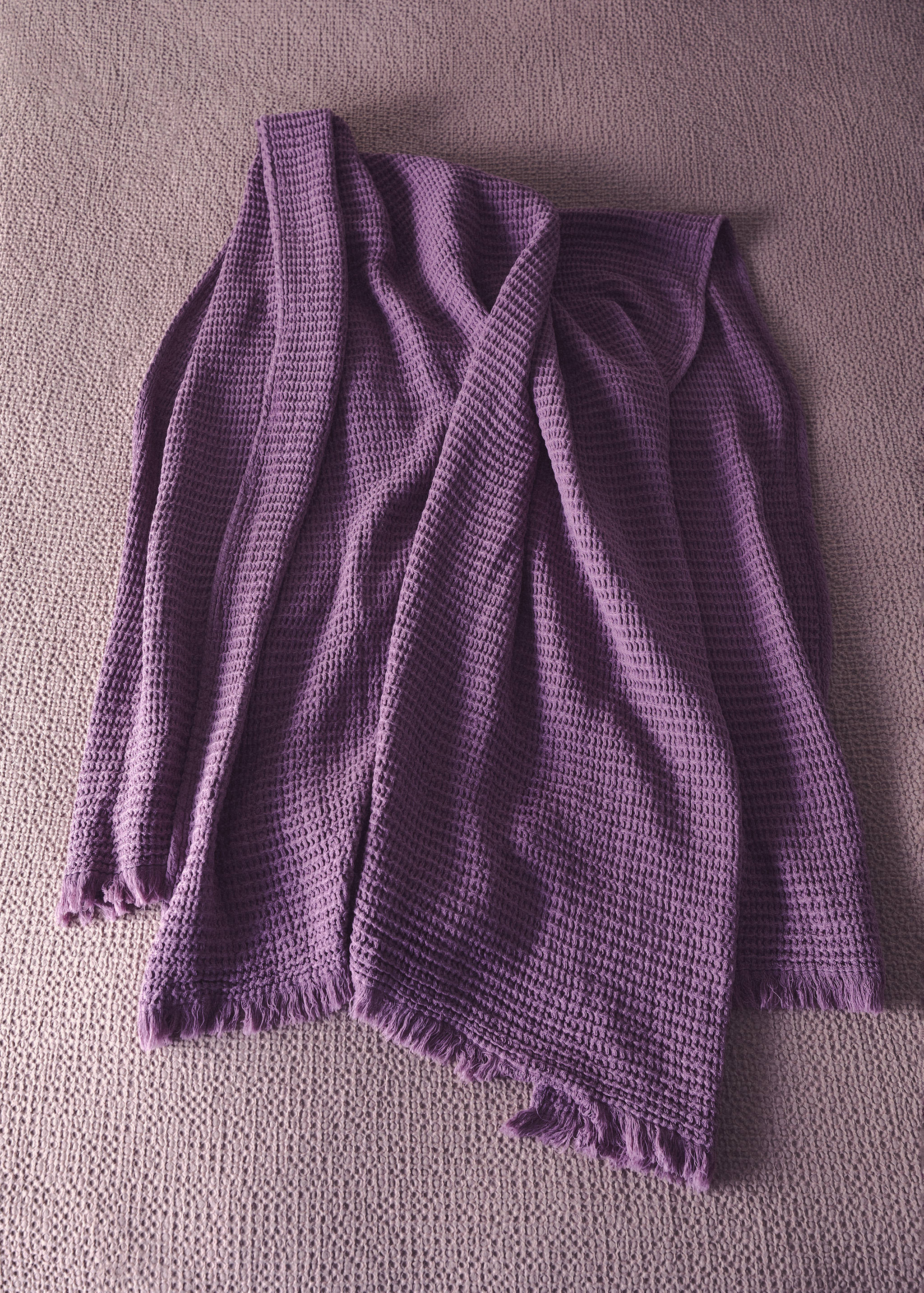 Cotton waffle blanket - Details of the article 6