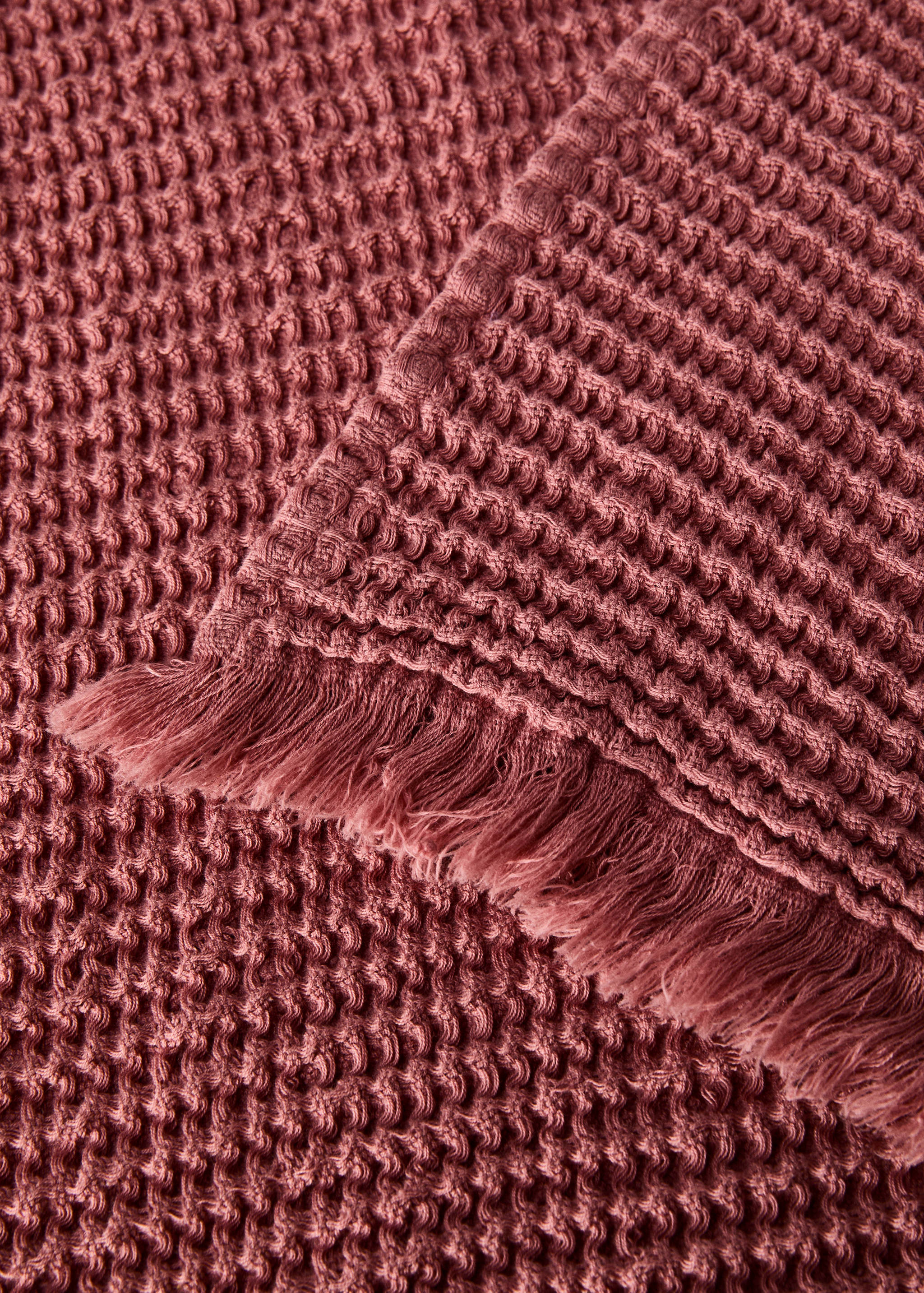 Cotton waffle blanket - Details of the article 1