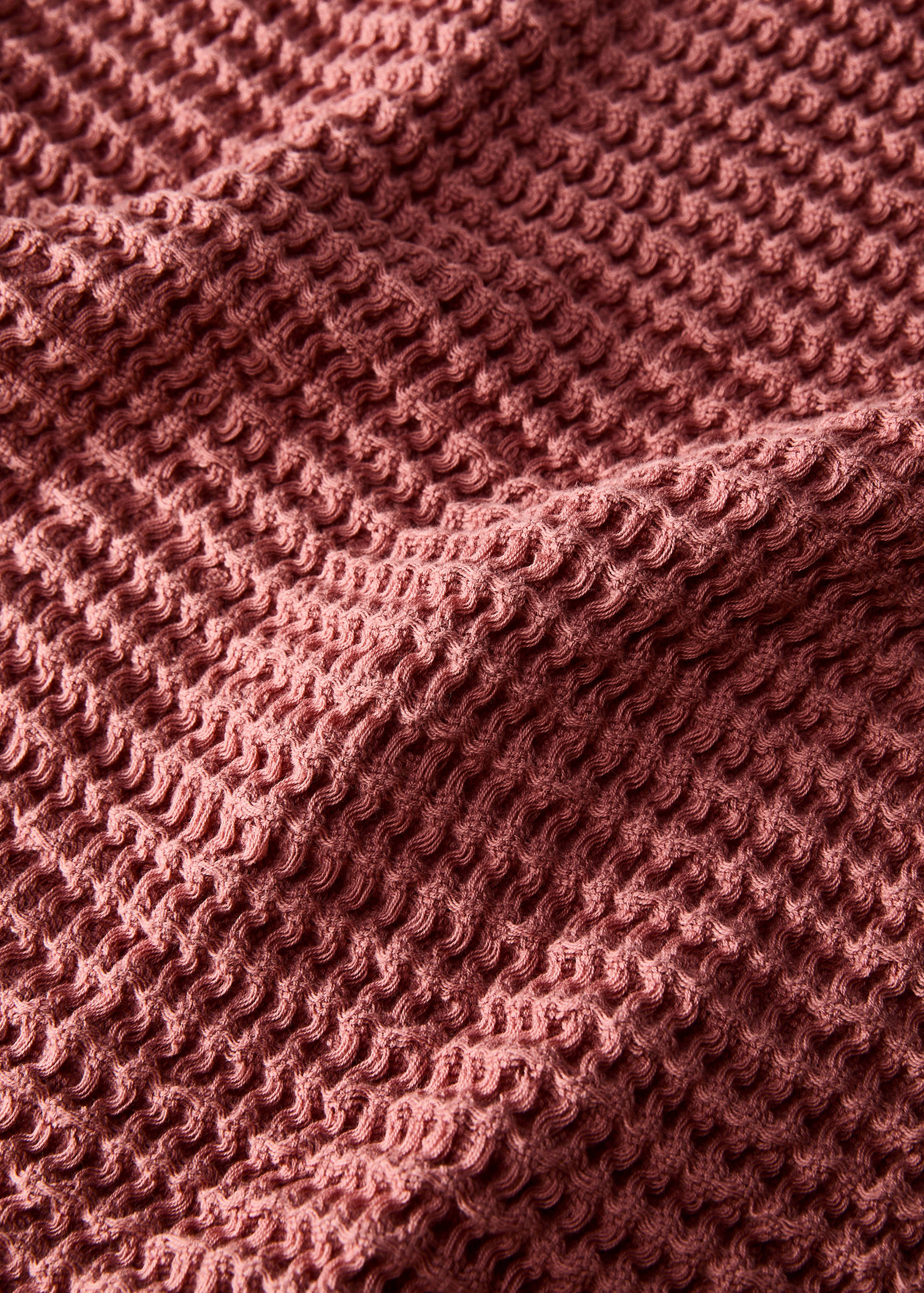 Cotton waffle blanket - Details of the article 2