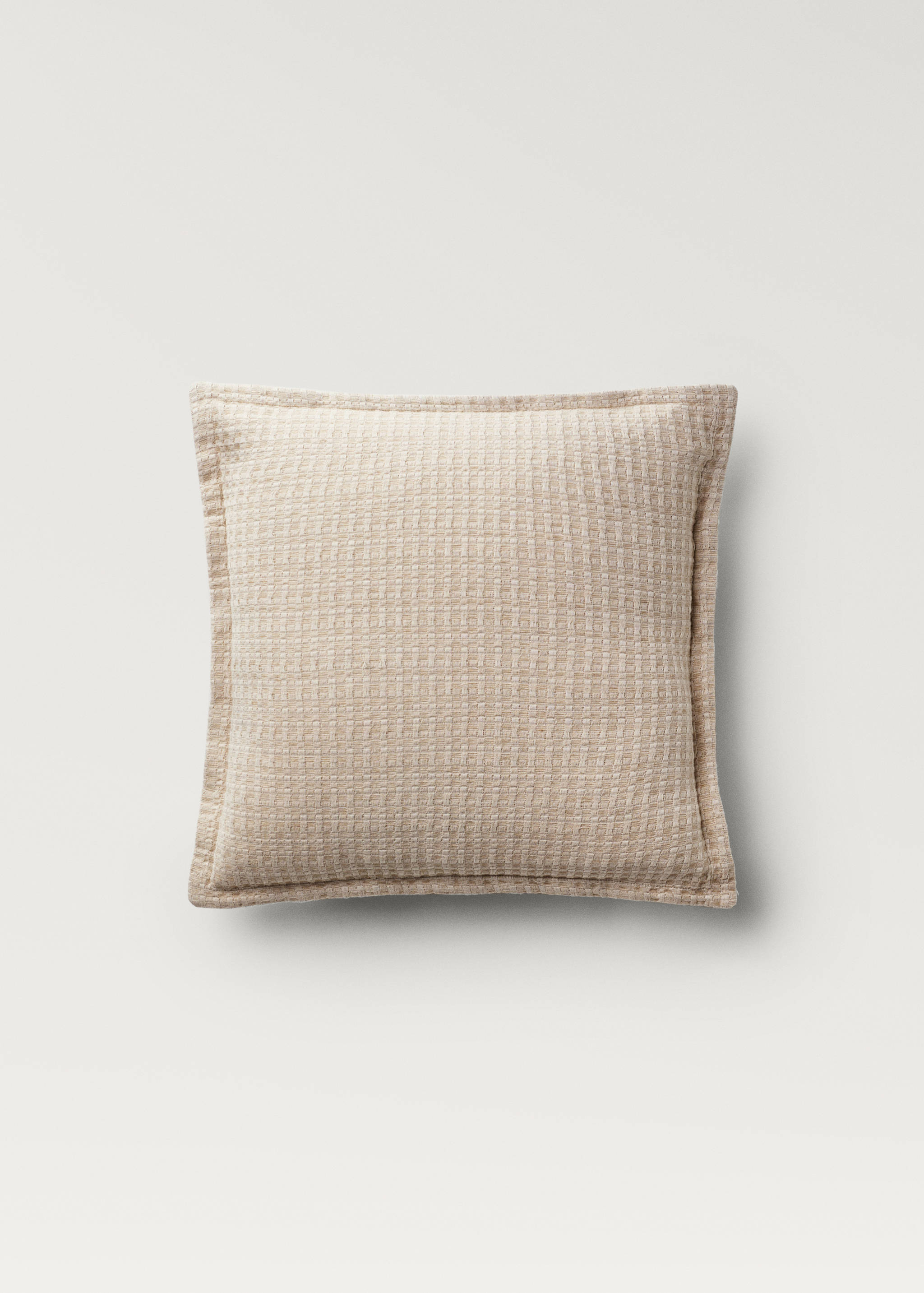 Linen cotton texture cushion cover 50x50 cm - Article without model