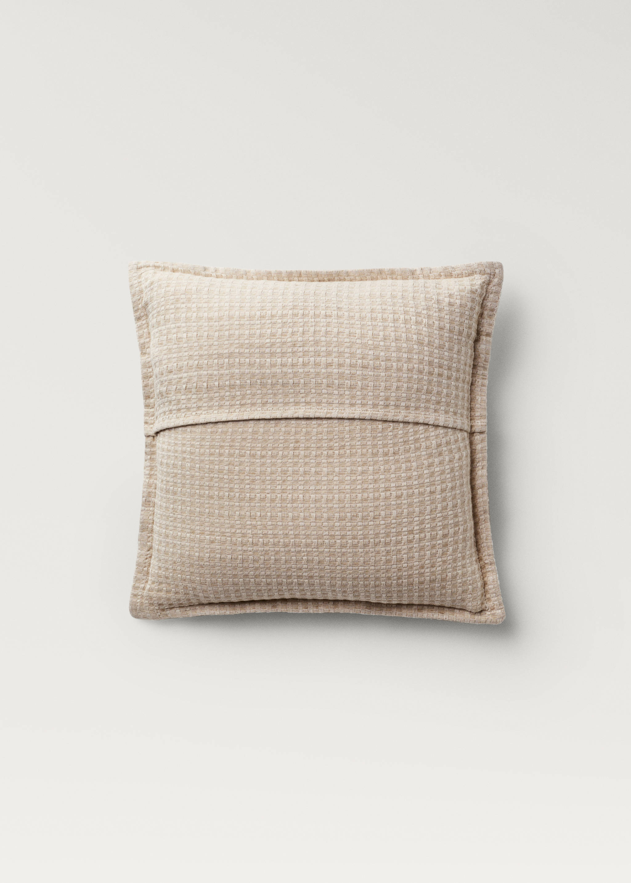 Linen cotton texture cushion cover 50x50 cm - Details of the article 1