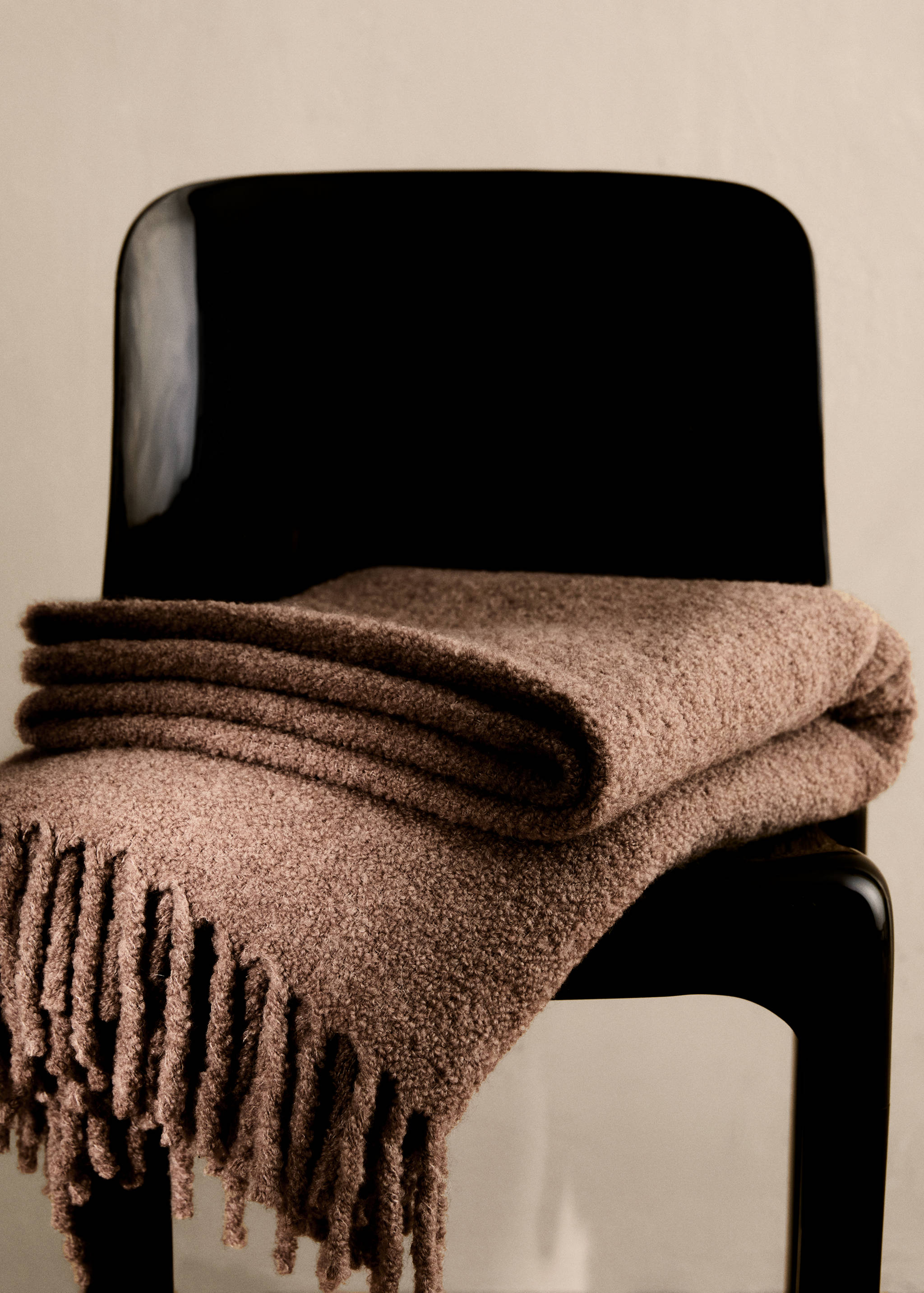 Bouclé textúrájú takaró - Általános sík