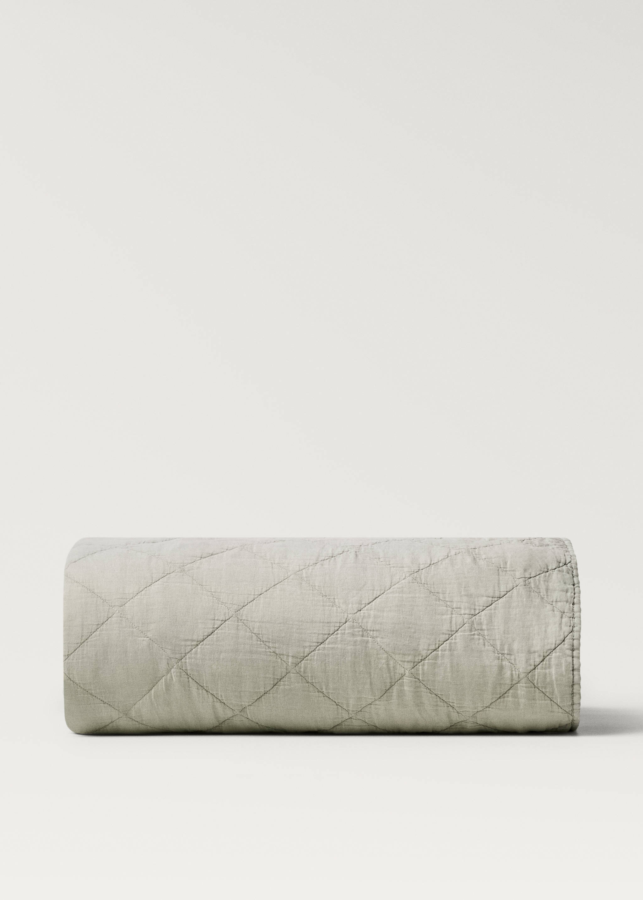 Garment-dyed linen bedspread for 130/150 cm bed - Article without model