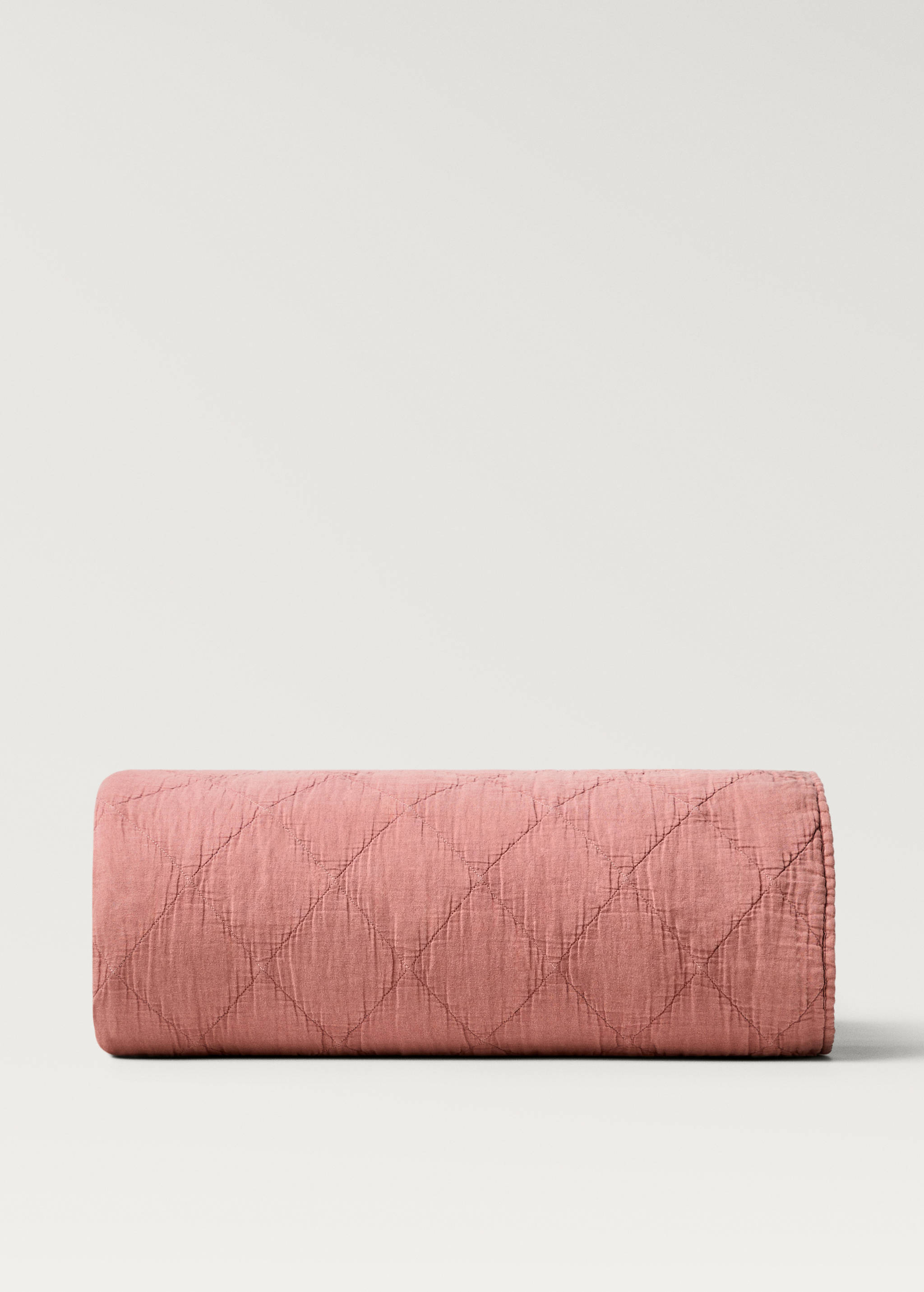 Garment-dyed linen bedspread for 130/150 cm bed - Article without model