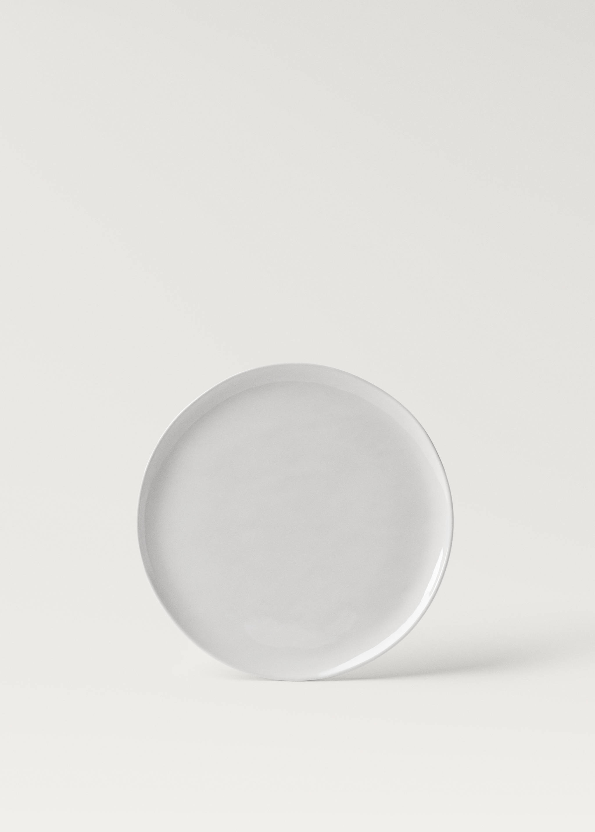 Fine stoneware flat plate - Article without model