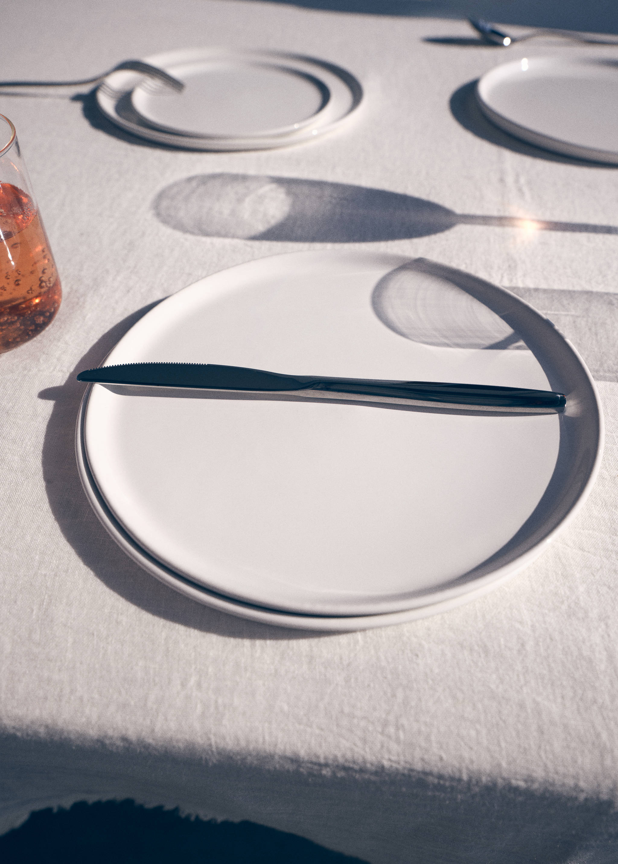 Fine stoneware flat plate - Details of the article 6