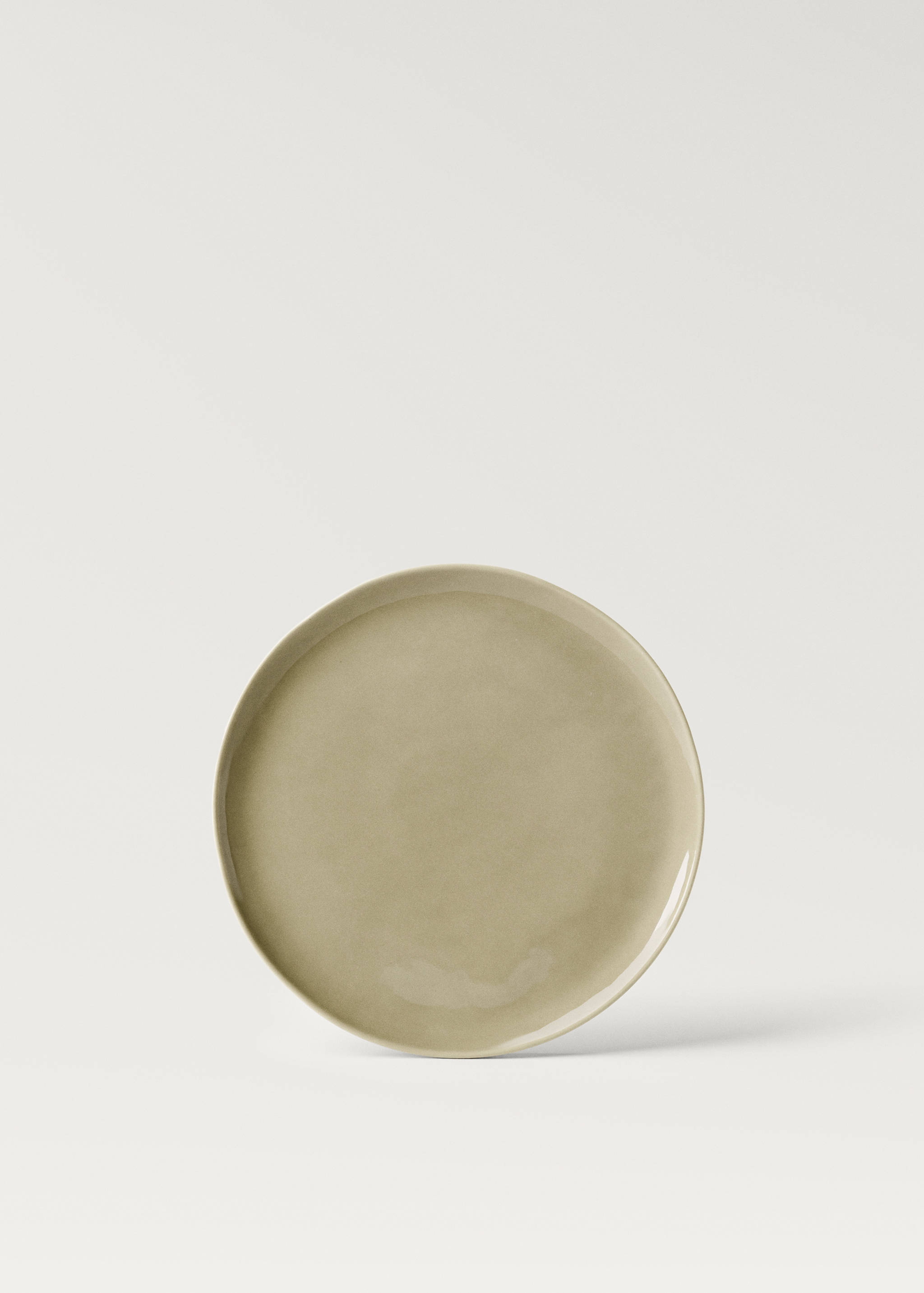 Fine stoneware flat plate - Article without model
