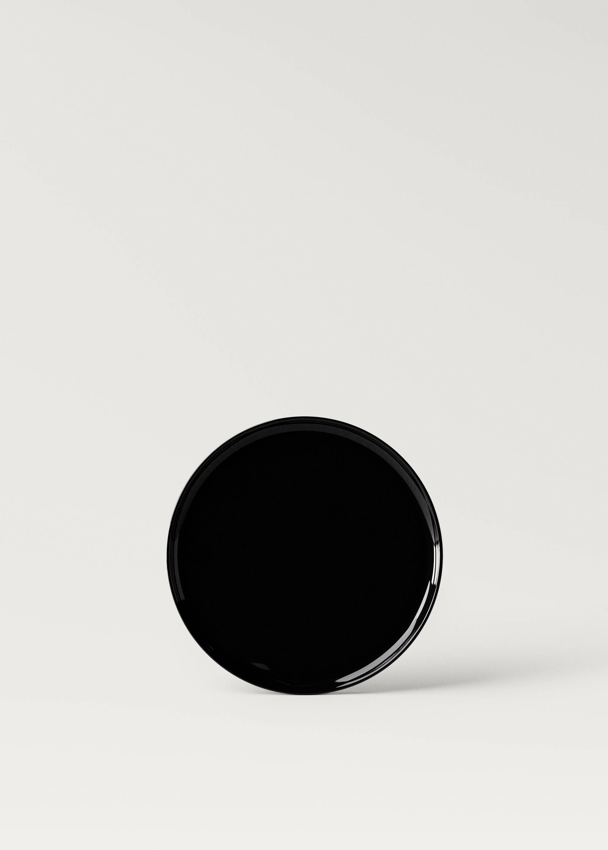 Talerz deserowy z cienkiej kamionki - Artykuł bez modela/modelki