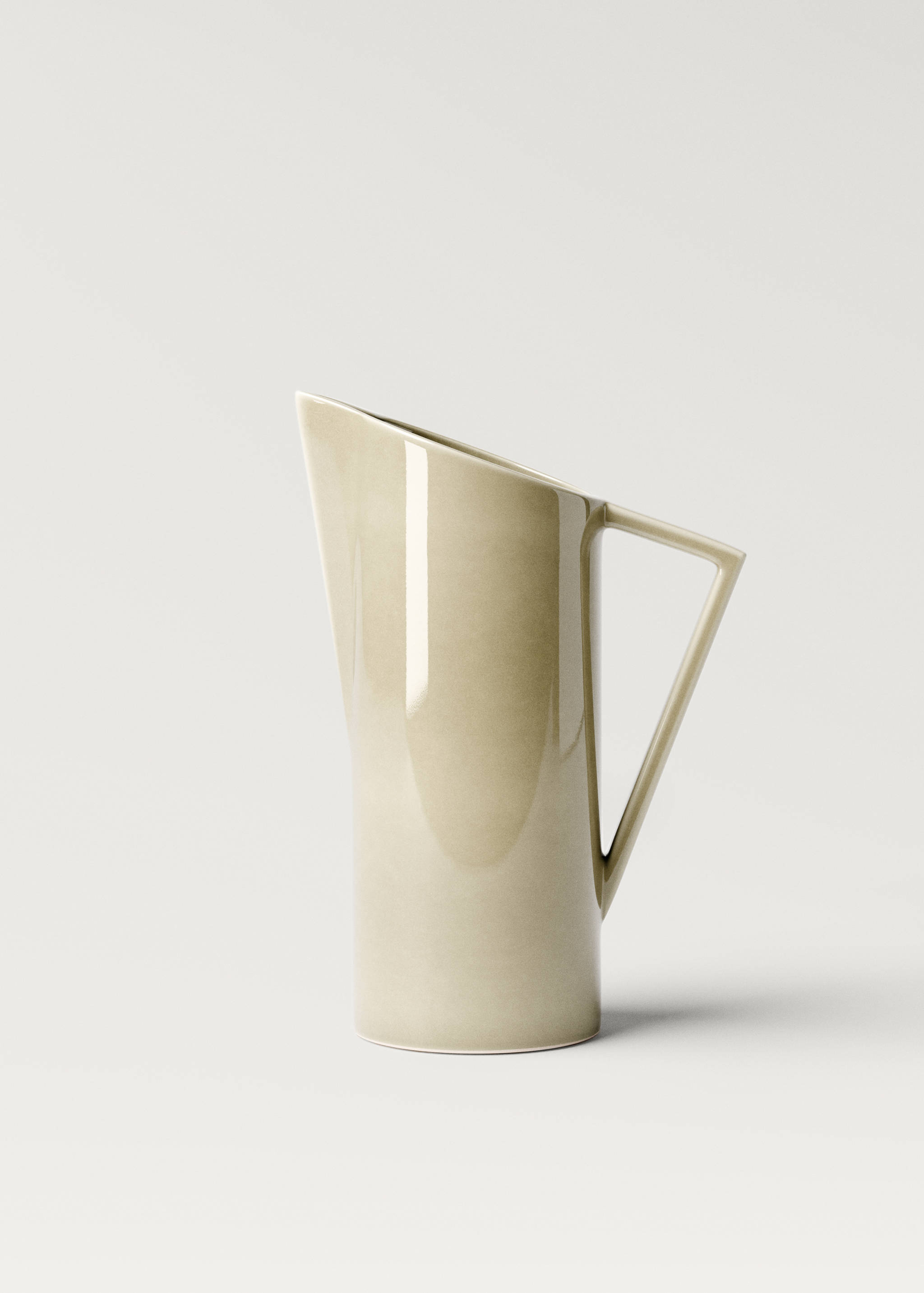 Earthenware jug with handle - Article without model