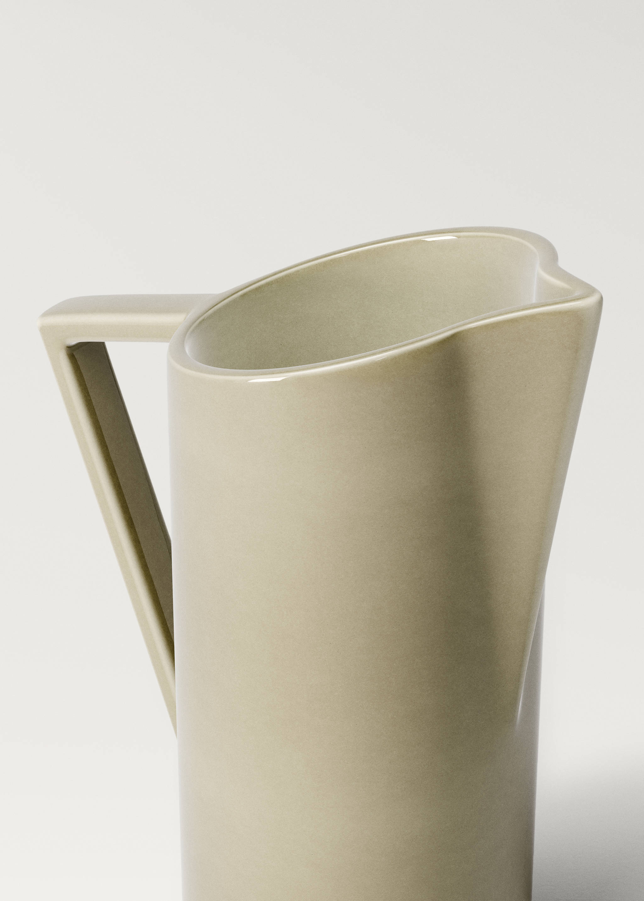 Earthenware jug with handle - Details of the article 1