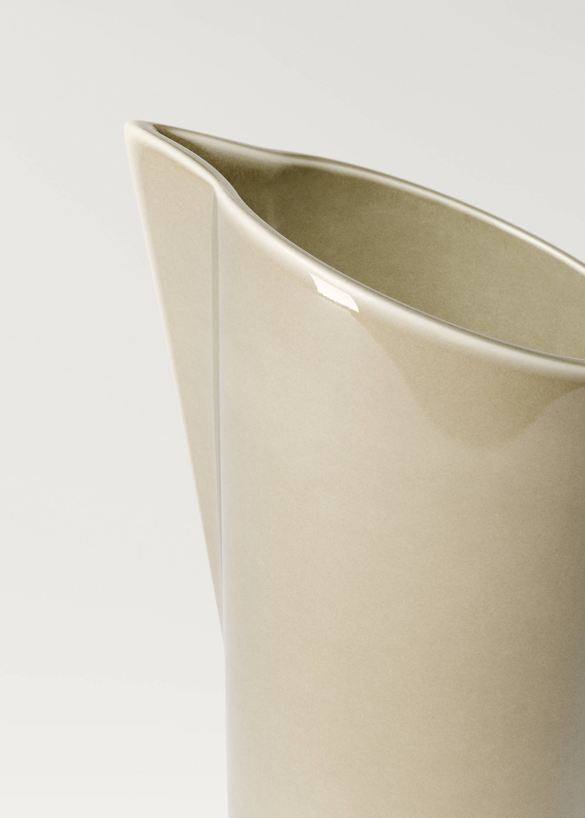 Earthenware jug with handle - Details of the article 2