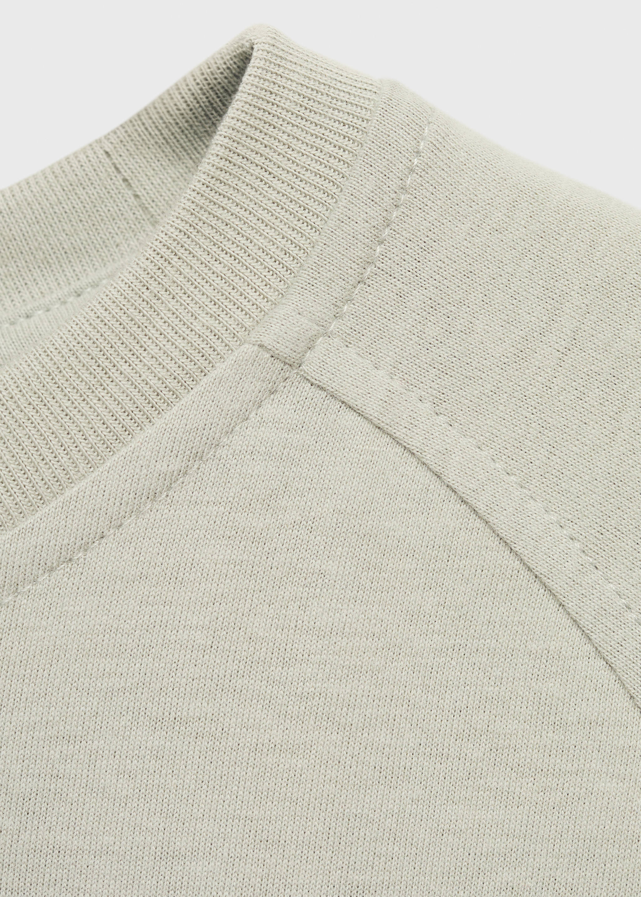 Cotton sweatshirt with soft finish - Details of the article 8