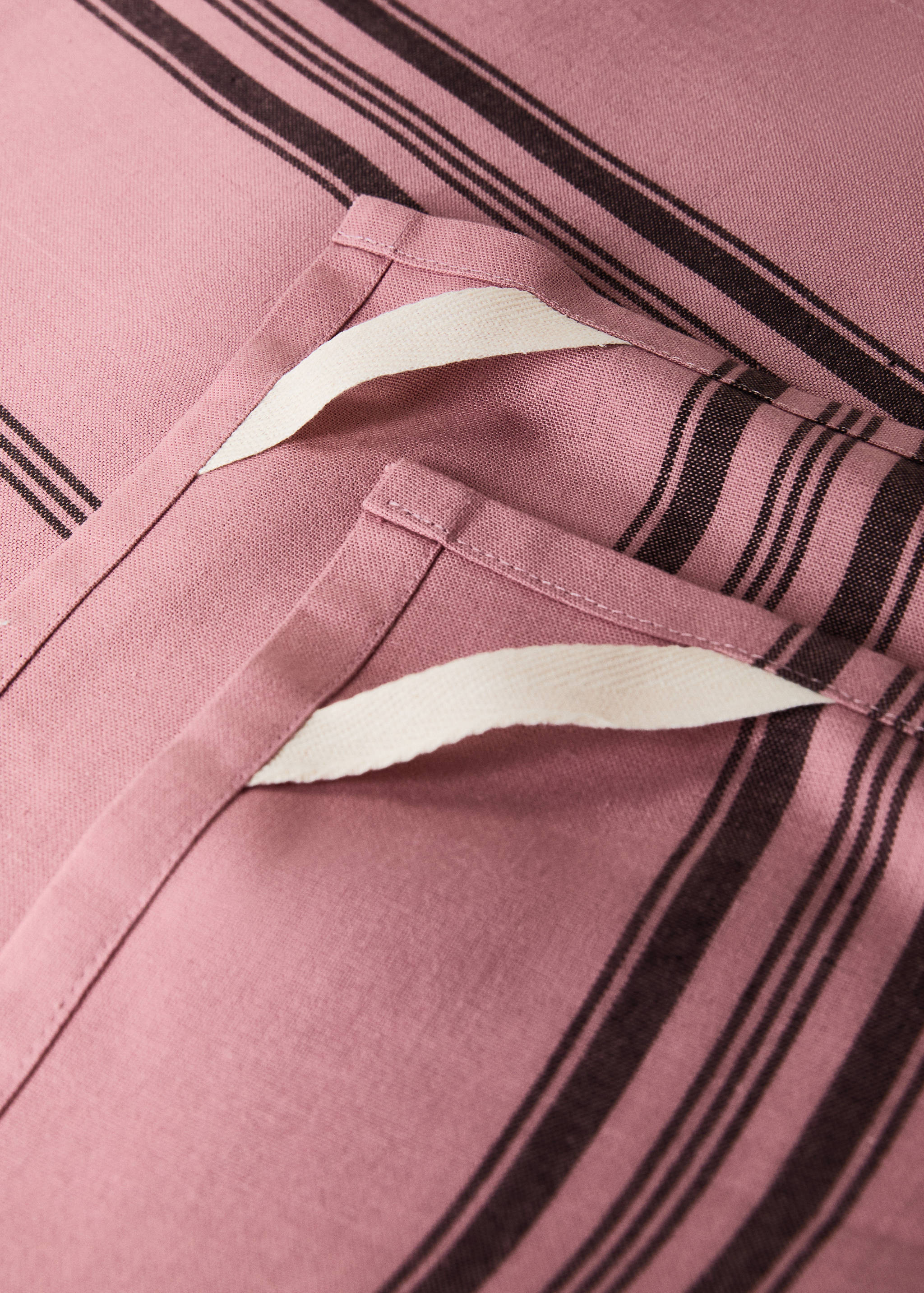 Cotton yarn-dyed striped kitchen towels - Details of the article 2