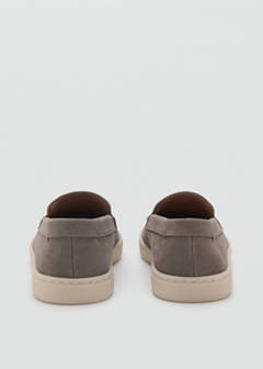 Split leather shoes — Grey 3