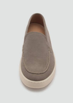 Split leather shoes — Grey 4
