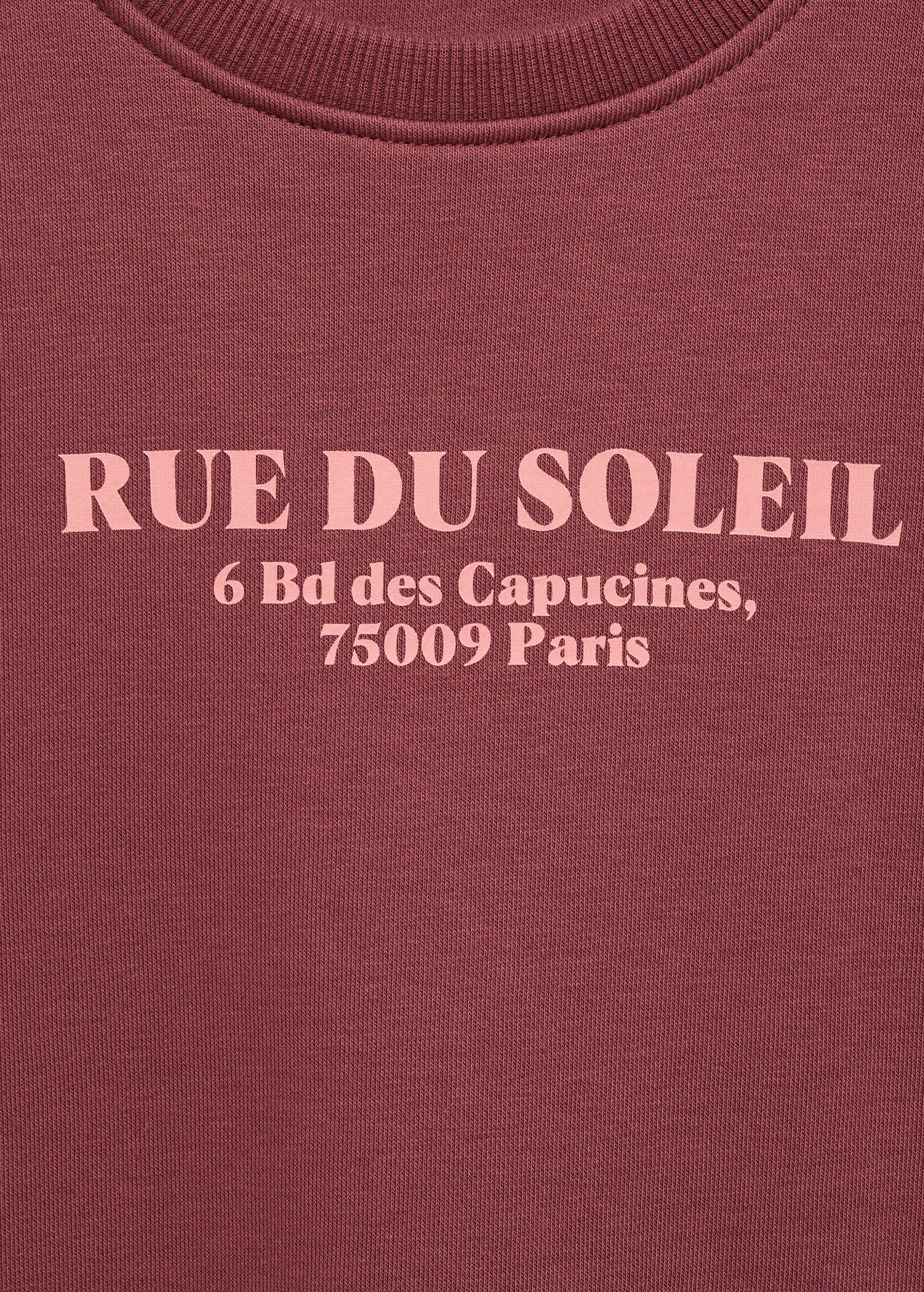 Sweat-shirt message - Détail de l'article 8