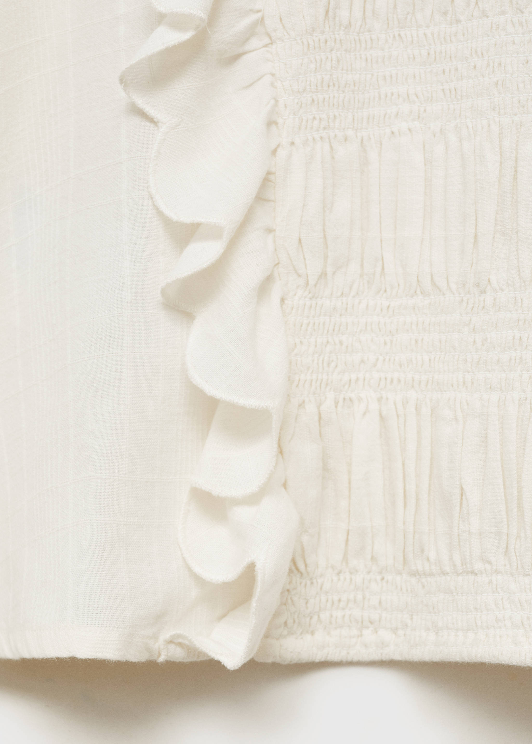 Blusa fruncida volantes - Detalle del artículo 0