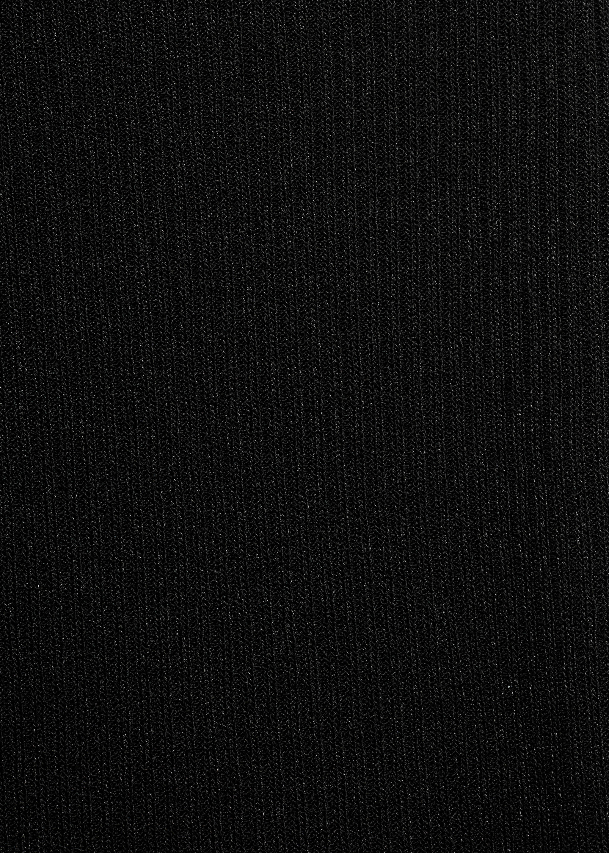 Fine ribbed knit top - Details of the article 0