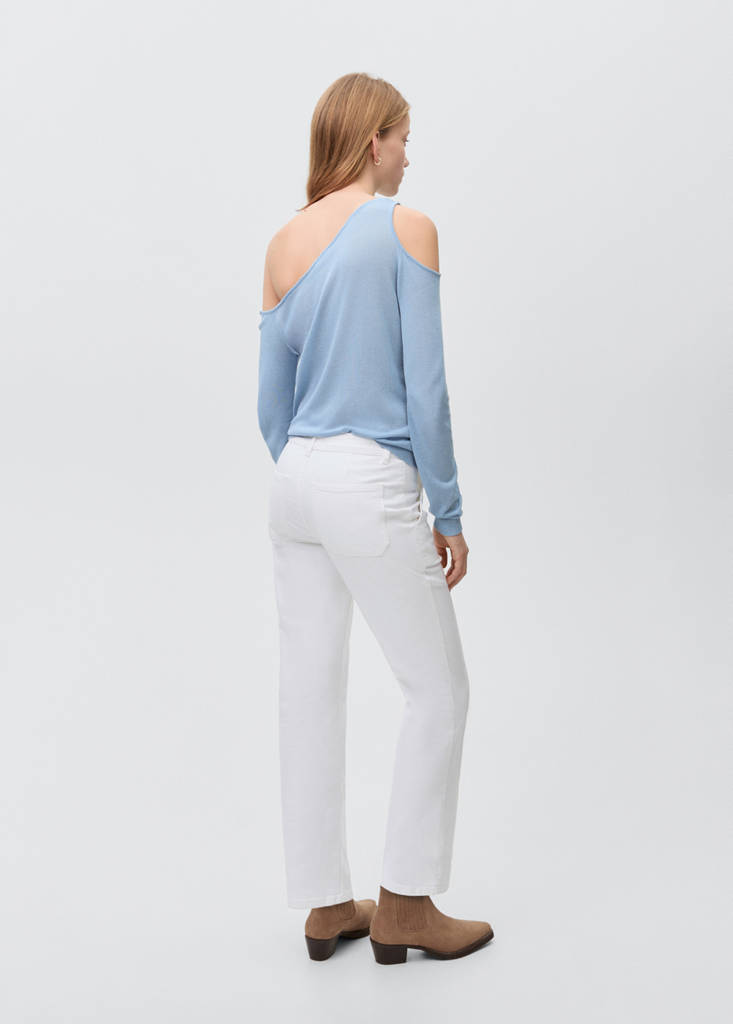 Slim-fit jeans — White