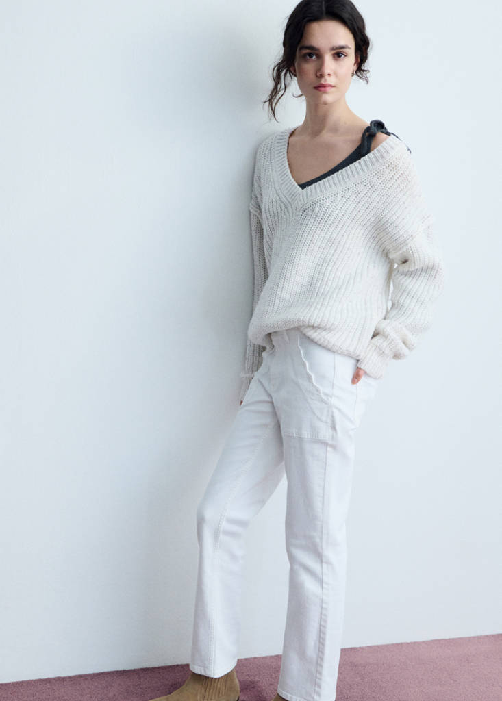 Slim-fit jeans — White