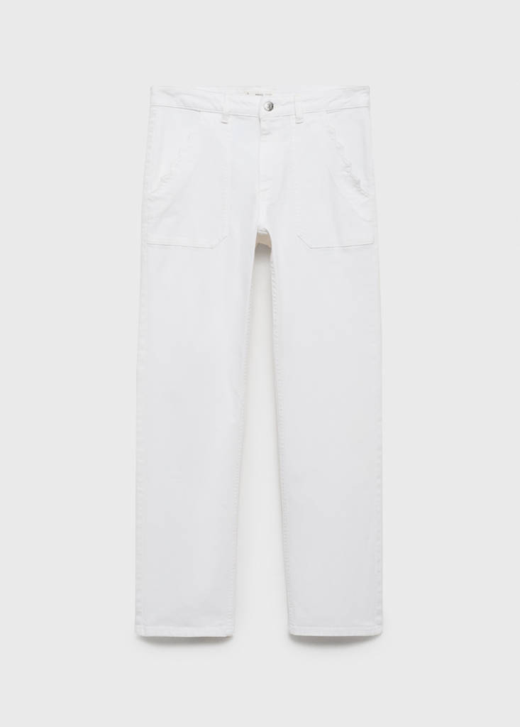 Slim-fit jeans — White
