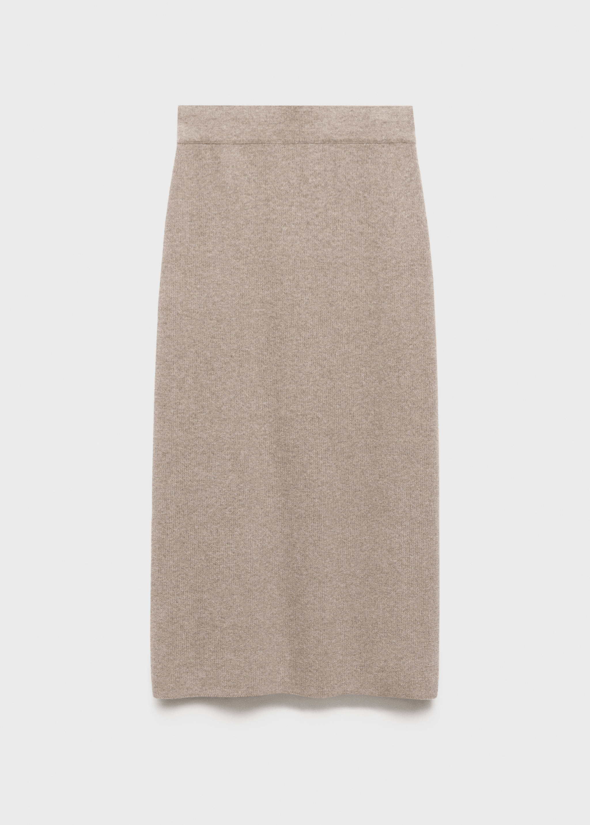 Wool-blend midi-skirt - Article without model