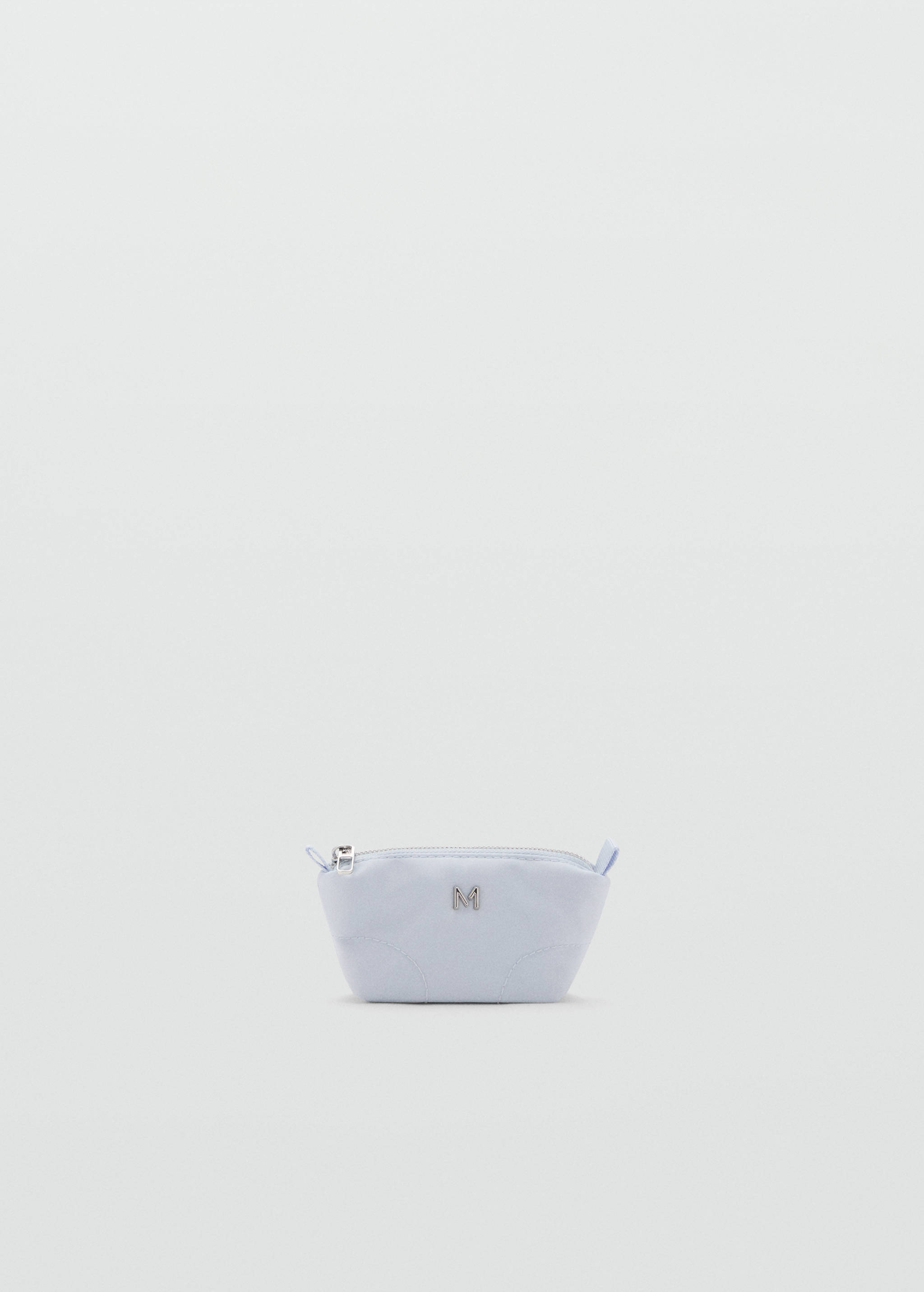 Logo coin purse with zip - Article without model