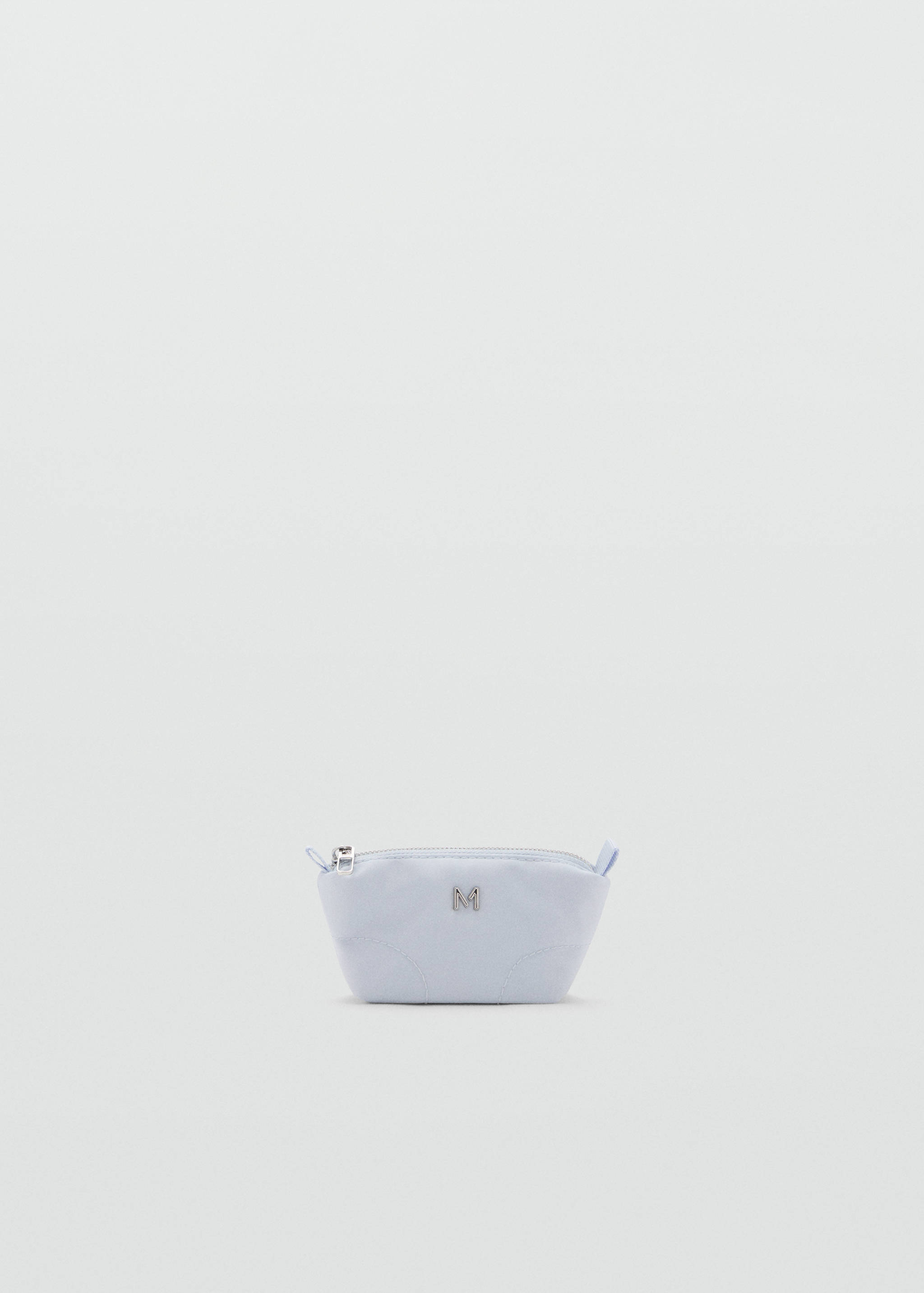 Logo coin purse with zip - Article without model