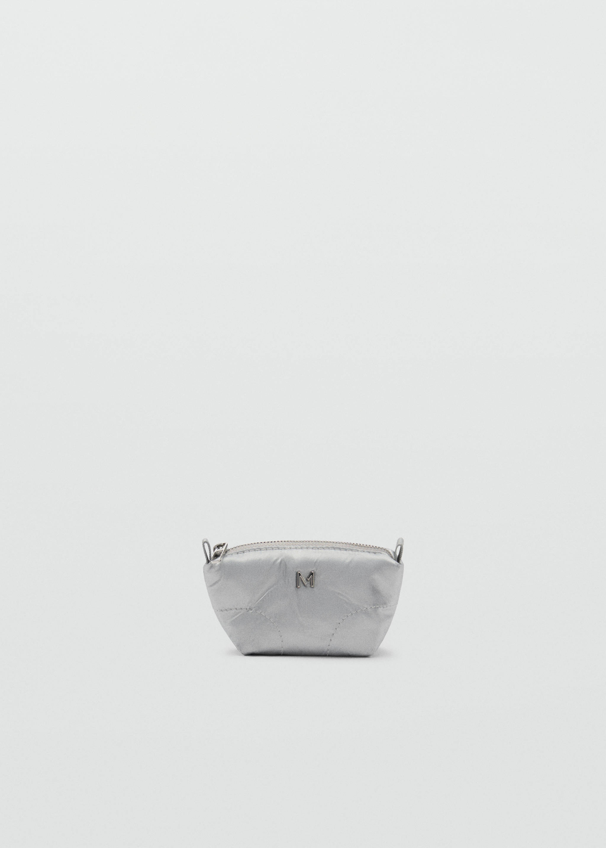 Logo coin purse with zip - Article without model