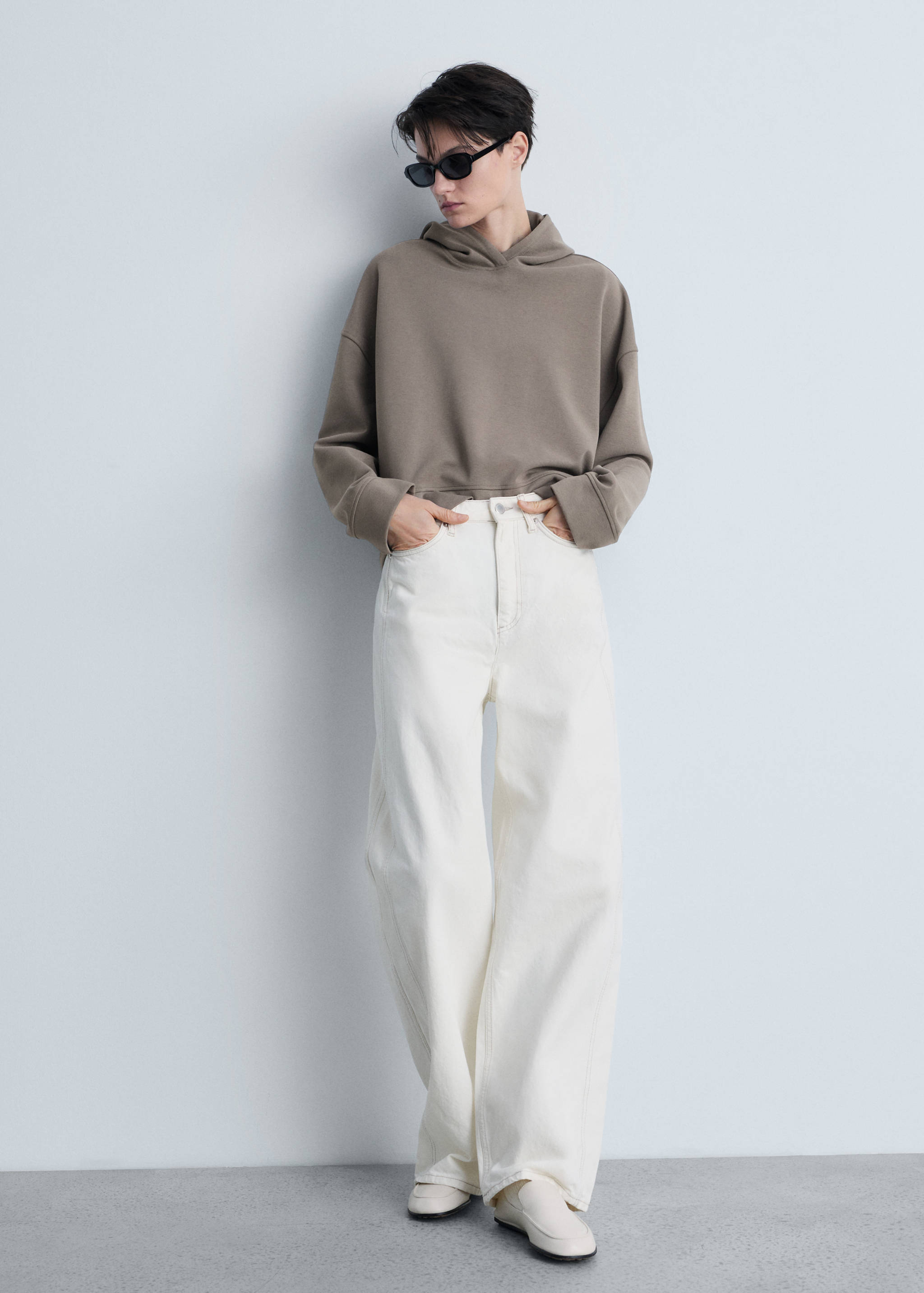 Sweat-shirt oversize capuche - Détail de l'article 2